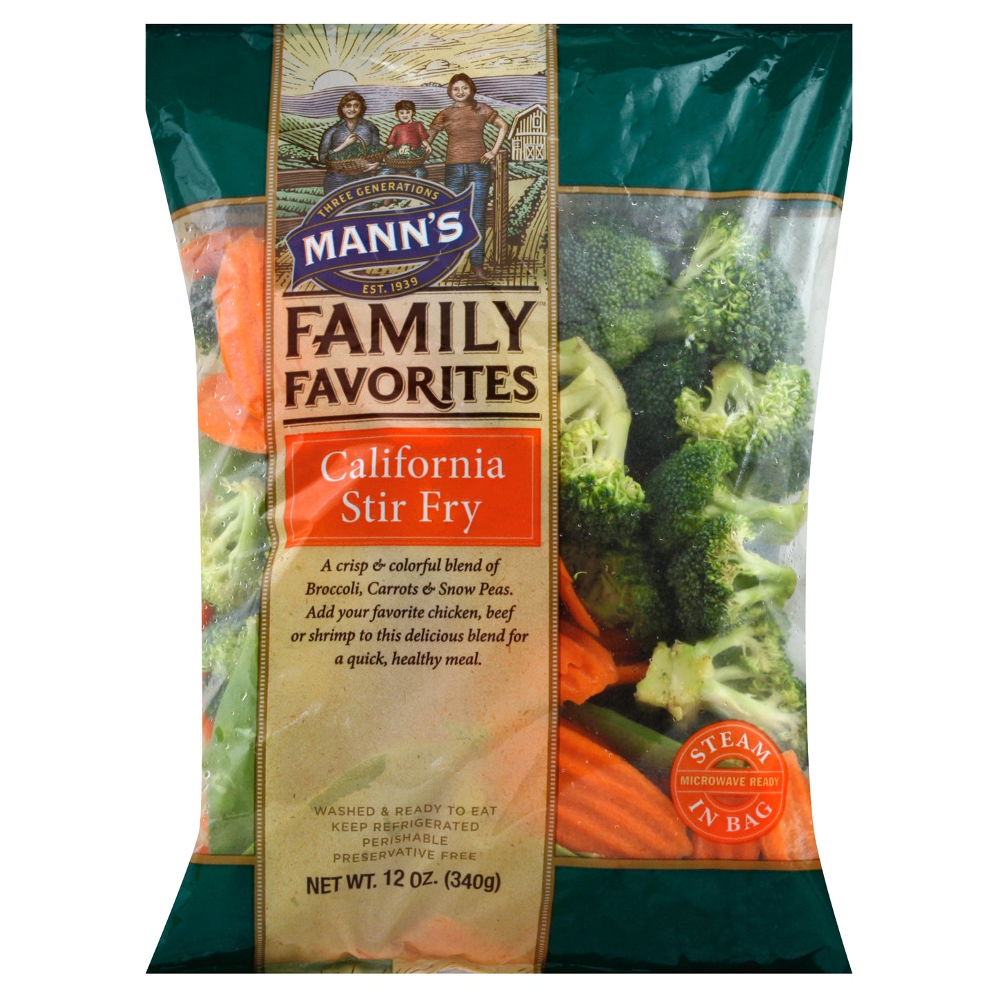 Mann's California Stir Fry 12 oz