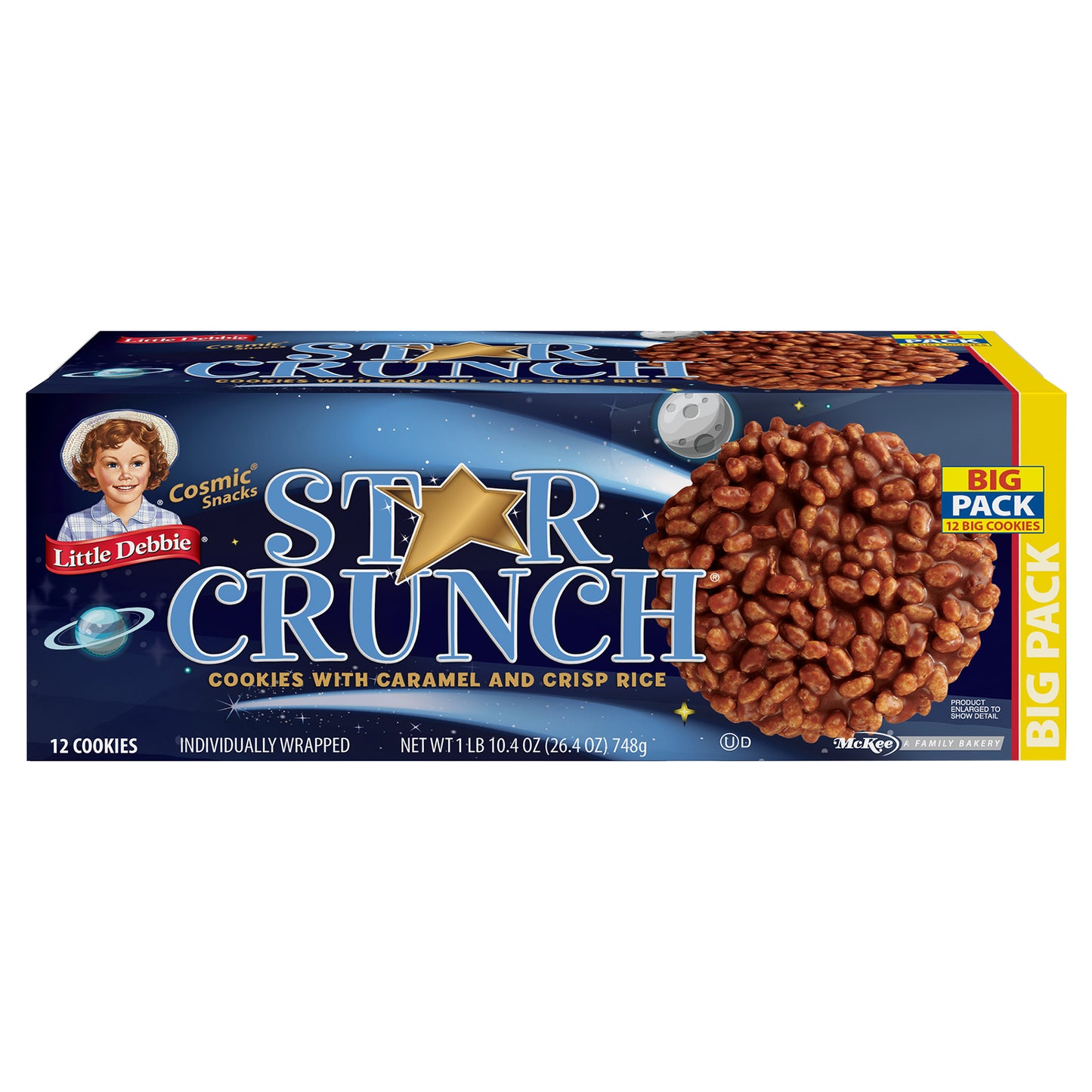 Snack Cakes, Little Debbie Big Pack STAR CRUNCH ® cosmic snacks