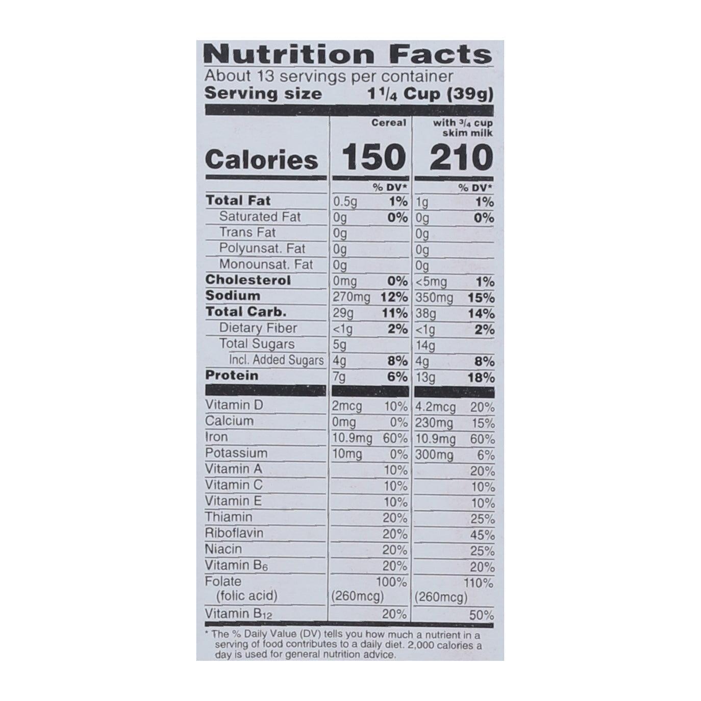 Special K Original Cereal Family Size 18 oz