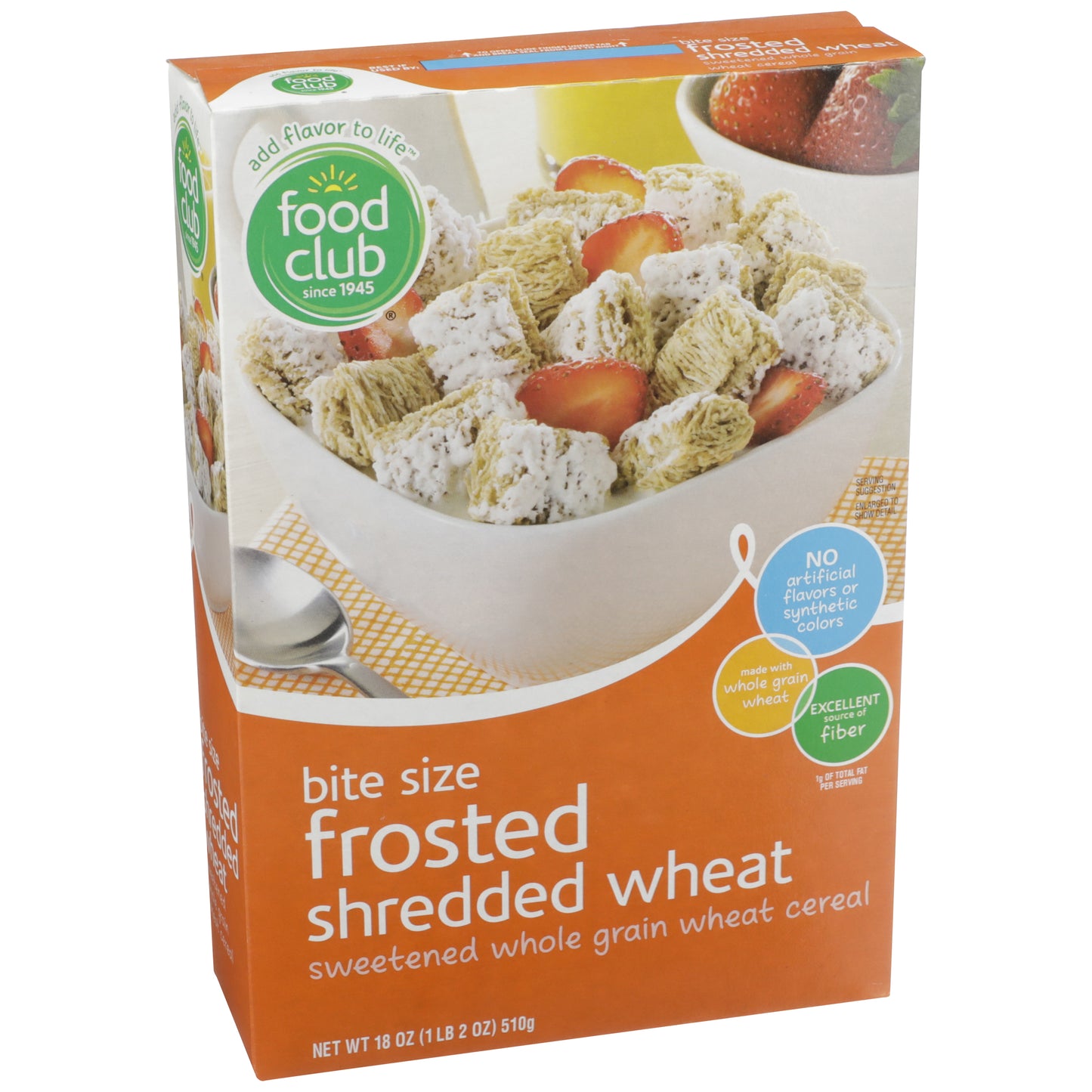 Frosted Shredded Wheat Bite Size Sweetened Whole Grain Wheat Cereal