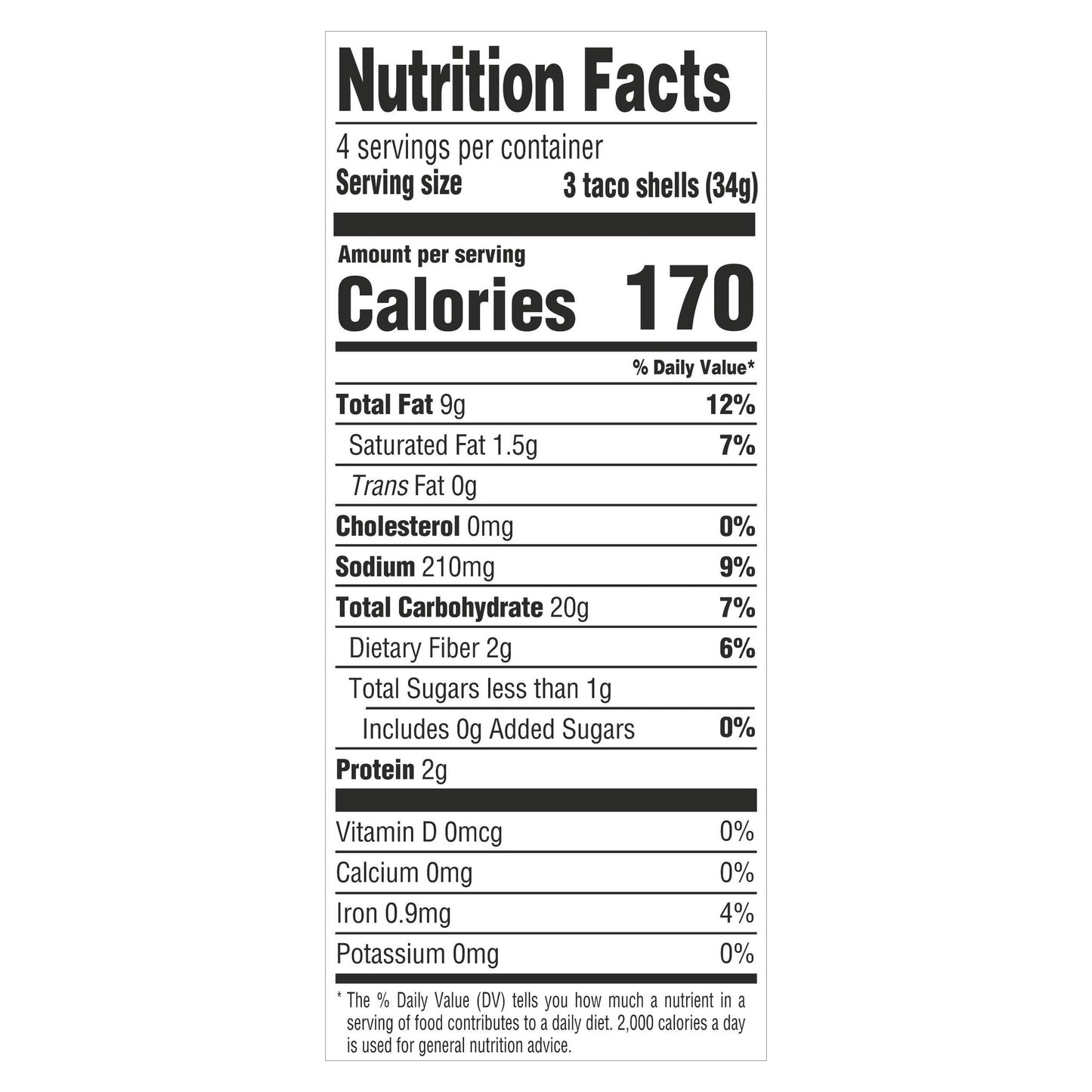 Taco Bell Mild Seasoned Flavor Crunchy Taco Shells, 12 ct, 4.8 oz Box