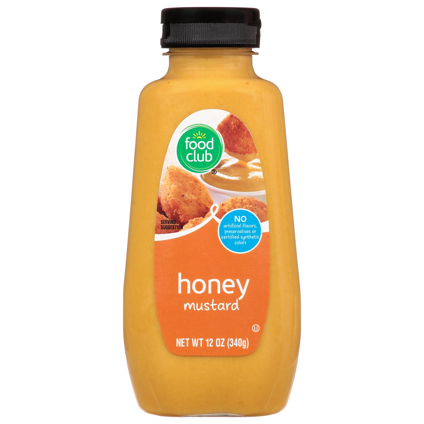 Food Club Honey Mustard 12 oz