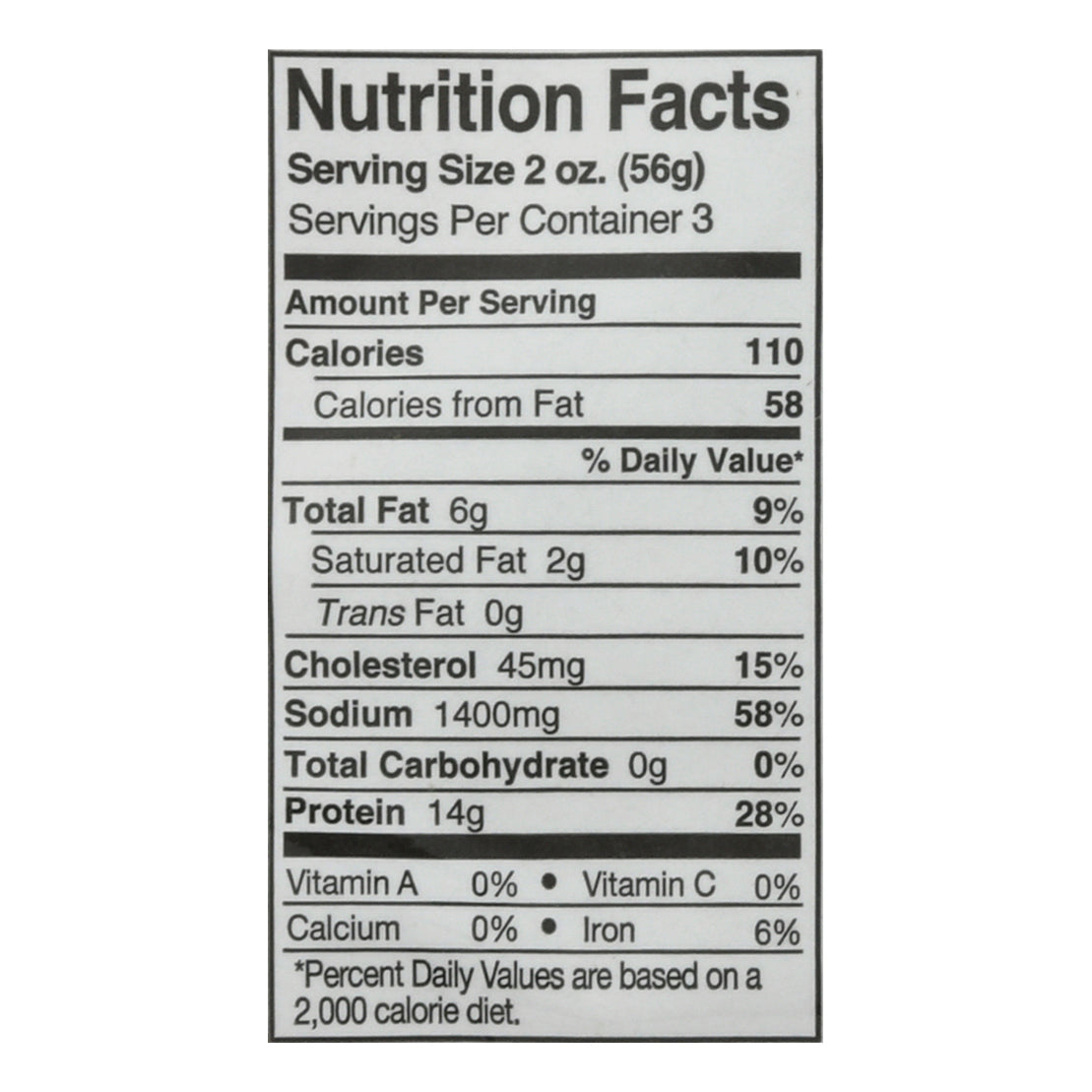 Clifty Farm Center Slices Country Ham 6 oz