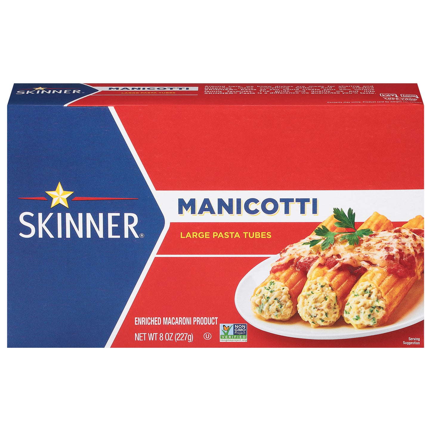 Skinner Manicotti 8 oz