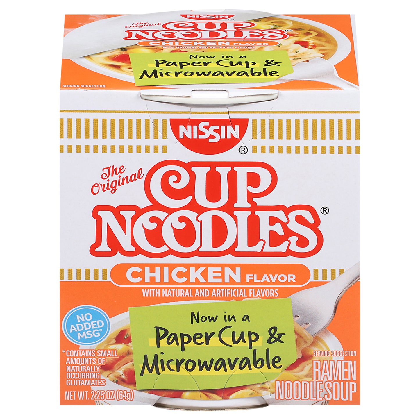 Nissin Cup Noodles Chicken Flavor Ramen Noodle Soup 2.25 oz