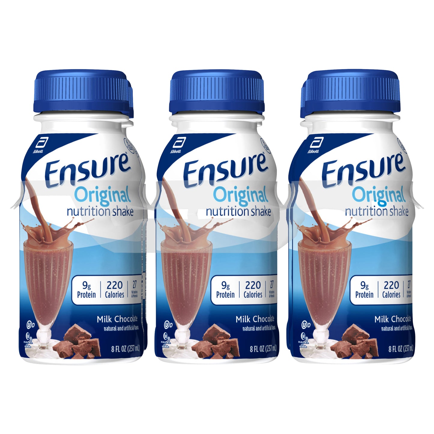 Ensure Original Nutrition Shake Milk Chocolate Ready-to-Drink 6-8 fl oz Bottles