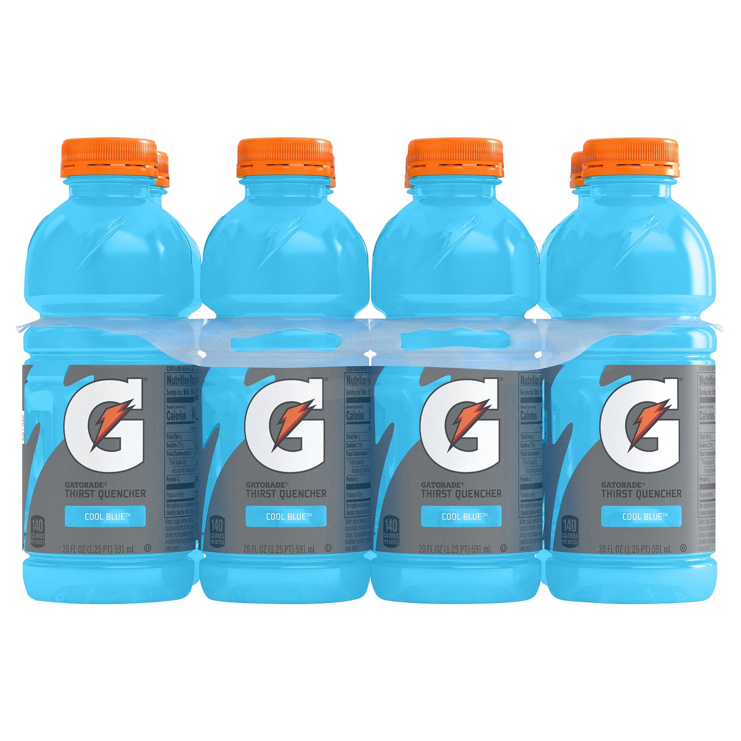 Gatorade Thirst Quencher Cool Blue 20 Fl Oz 8 Count