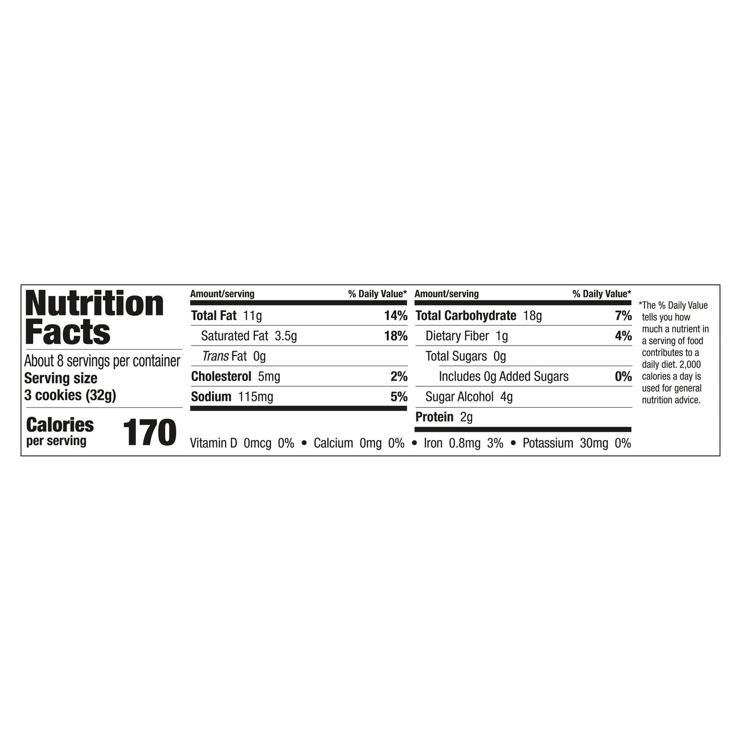 Murray Sugar Free Pecans Shortbread Cookies 1 8.8 oz