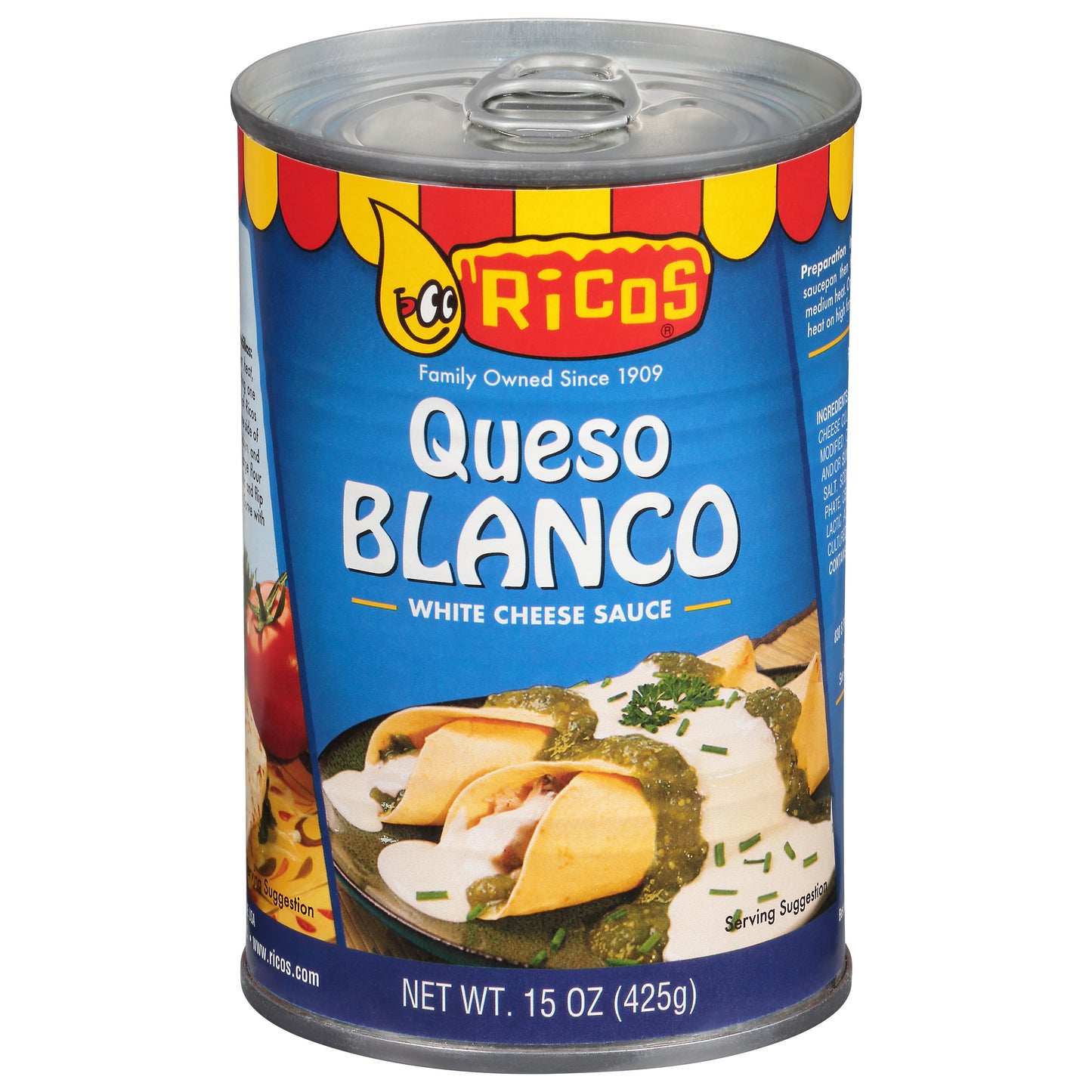 Ricos Queso Blanco White Cheese Sauce 15 oz