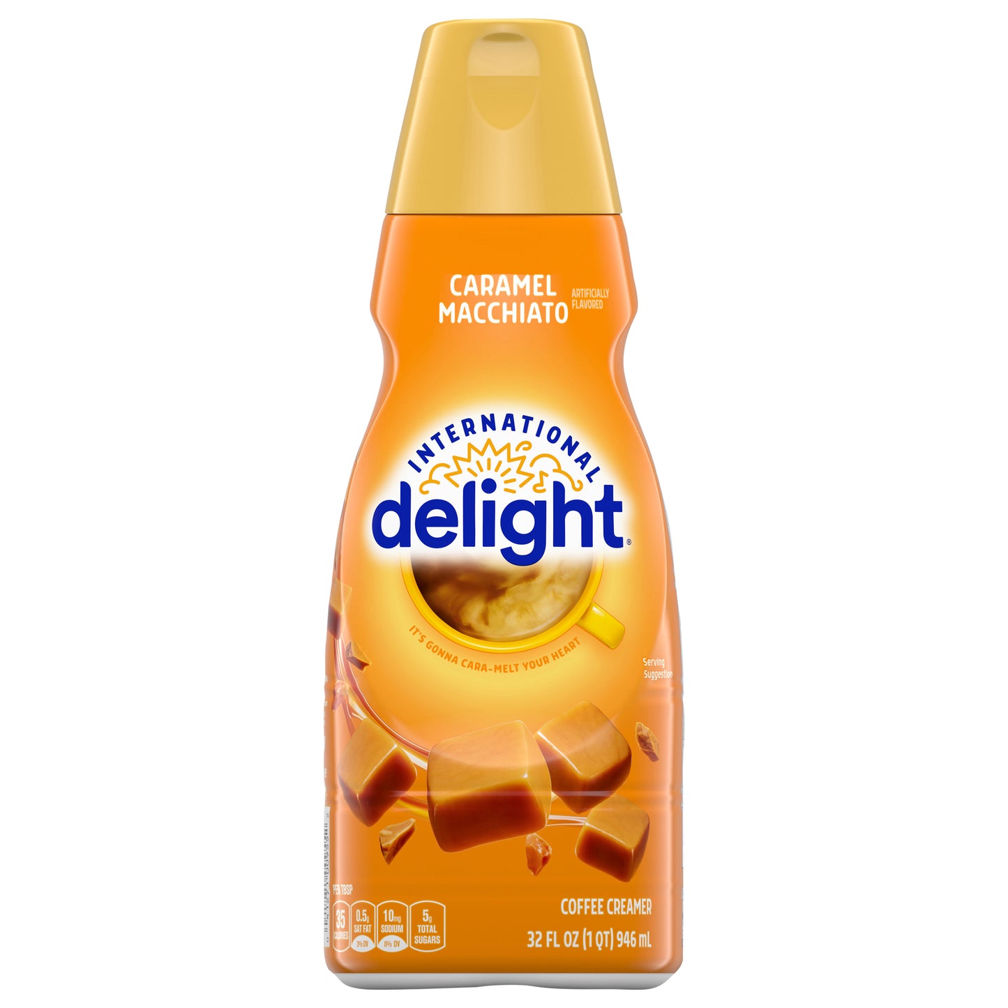 International Delight Coffee Creamer, Caramel Macchiato, 32 FL OZ Bottle