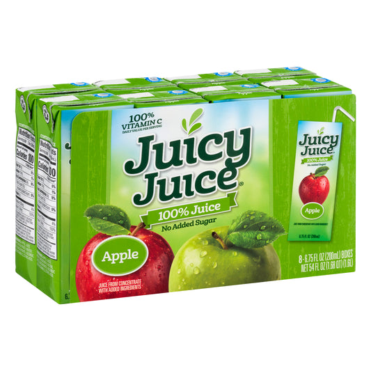 Juicy Juice 8 Pack Apple 100% Juice 8 ea