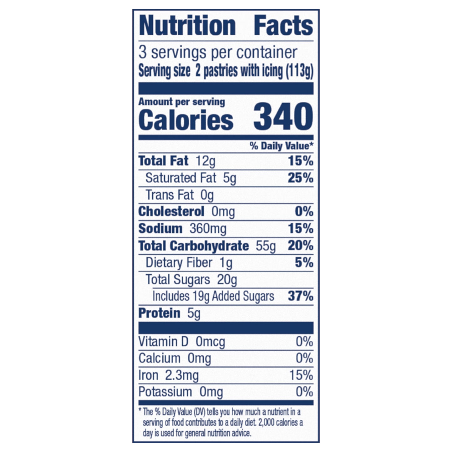 Pillsbury Boston Cream Toaster Donut Pastries 6 Count, 12 OZ