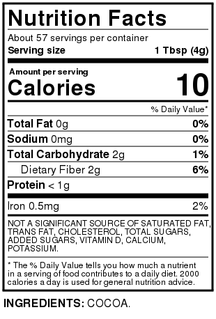 Unsweetened Baking Cocoa