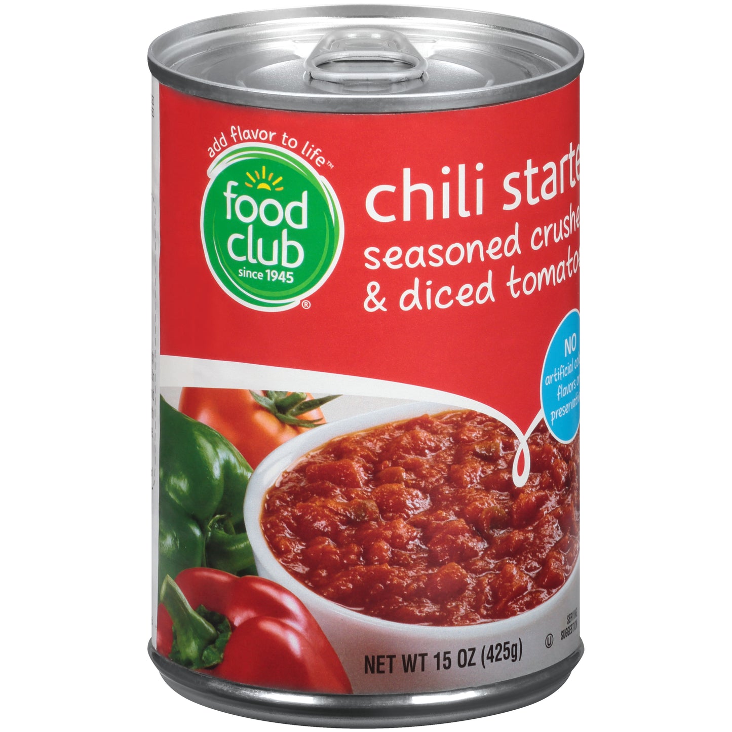Chili Starter Seasoned Crushed & Diced Tomatoes