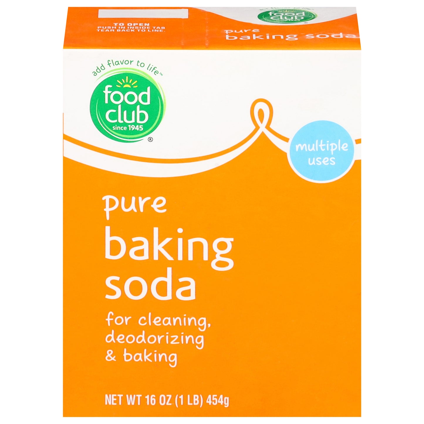Food Club Pure Baking Soda 16 oz