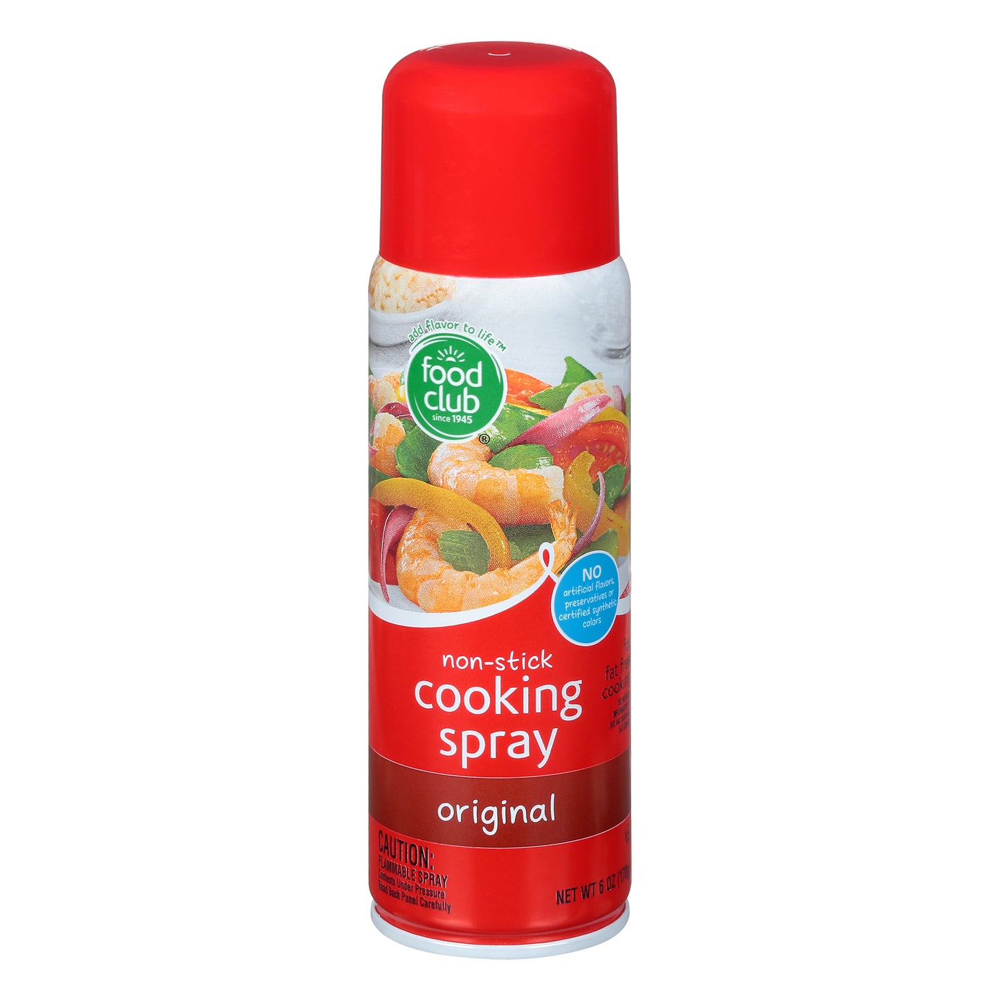 Food Club Non-Stick Original Cooking Spray 6 oz
