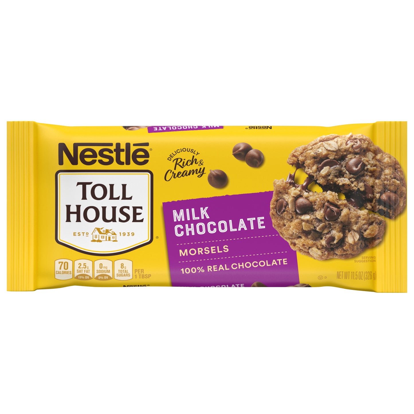 Nestle Toll House Milk Chocolate Chips, 11.5 Oz 11.5 oz.