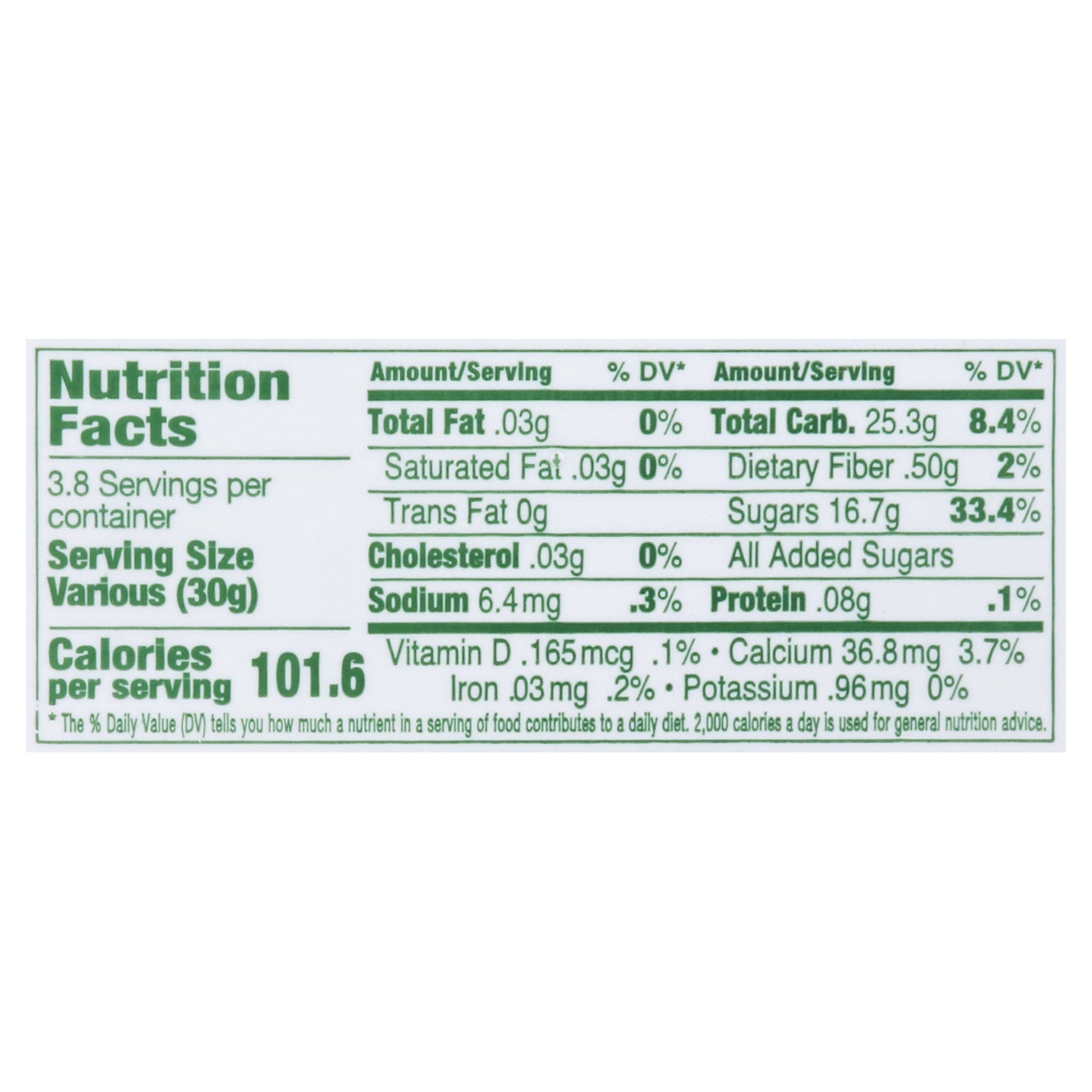 Paradise Green Cherries 4 oz