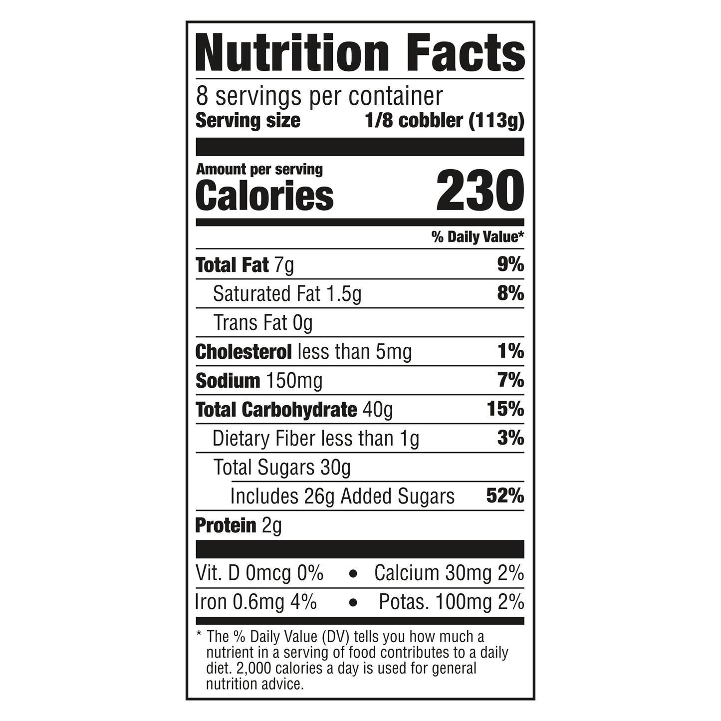 Dolly Parton's Biscuit Batter Peach Cobbler Family Size Frozen Dessert, 32 oz.