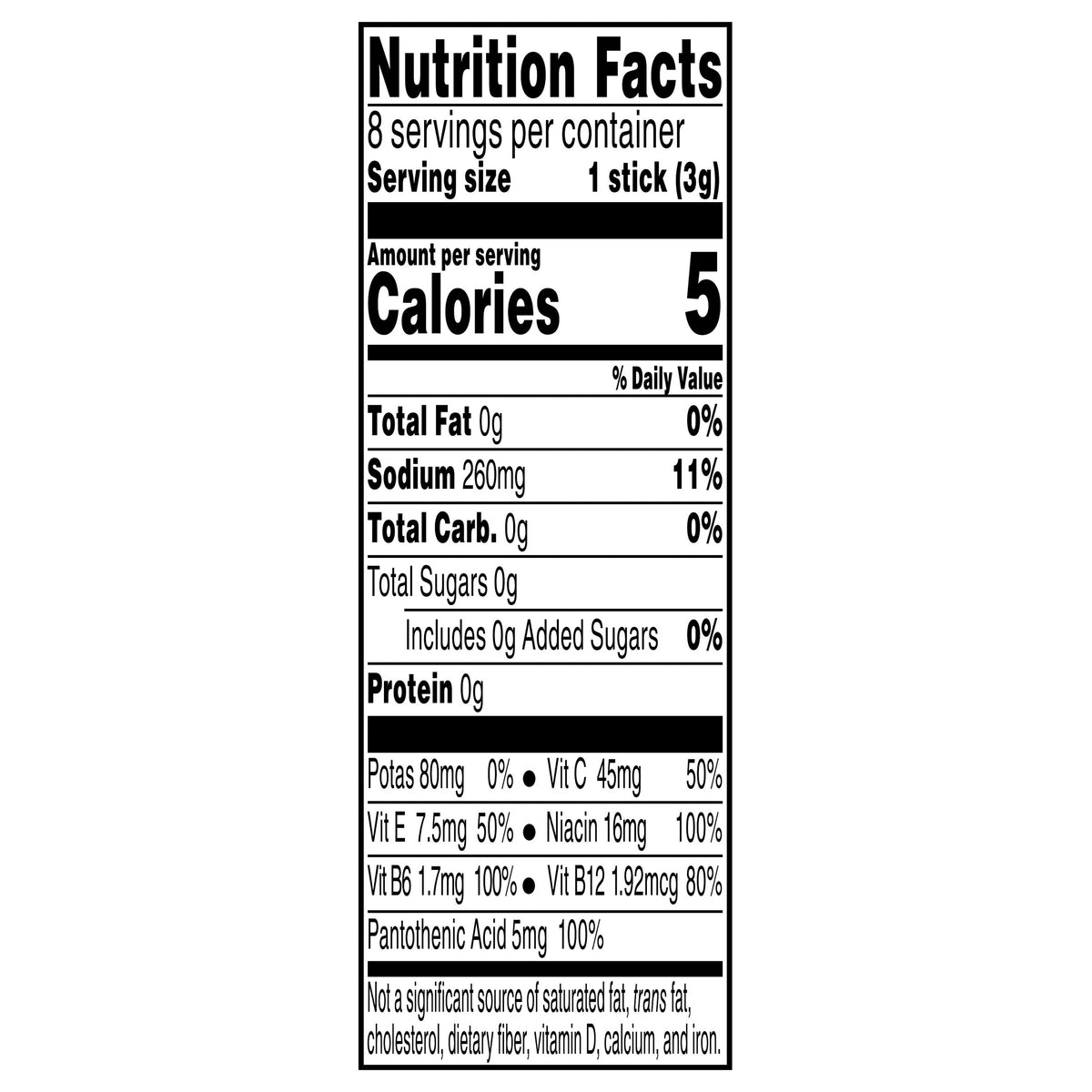 Propel Electrolyte Water Beverage Mix Watermelon 0.11 Oz X 8