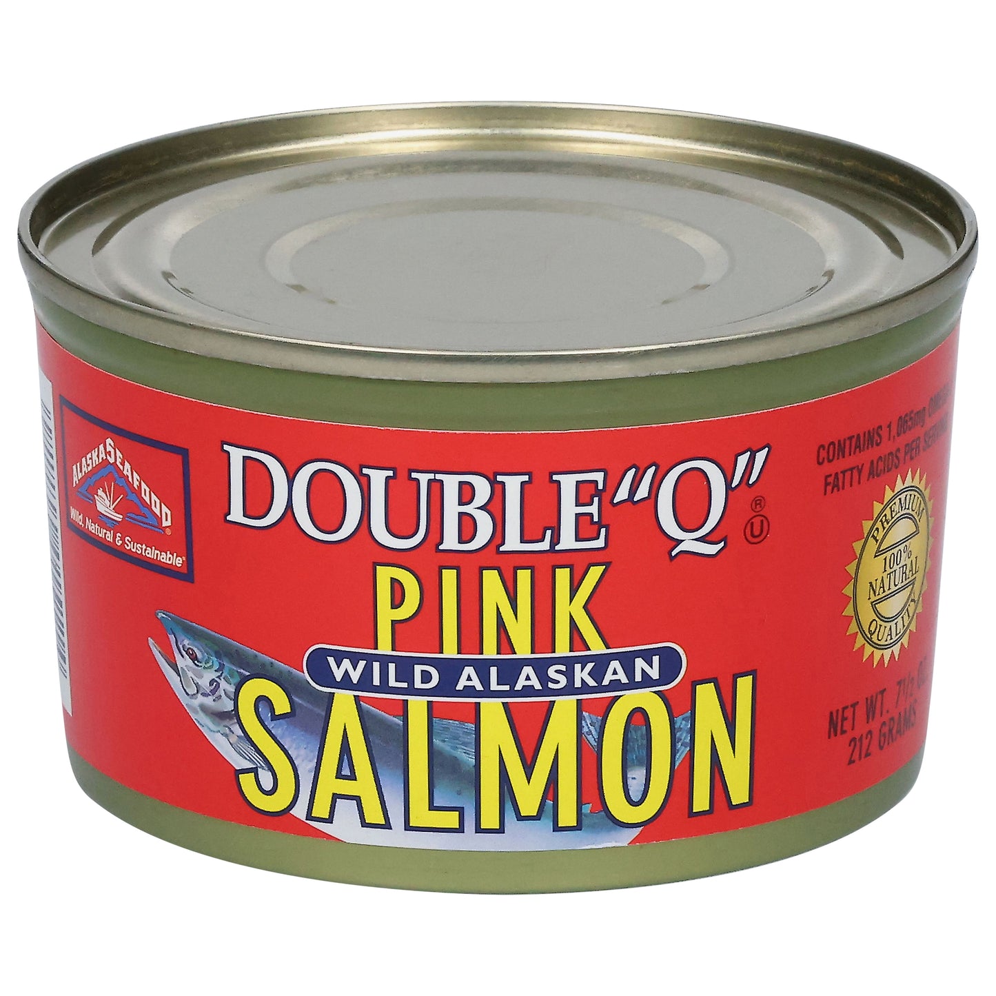 Double "Q" Wild Alaskan Pink Salmon 7.50 oz