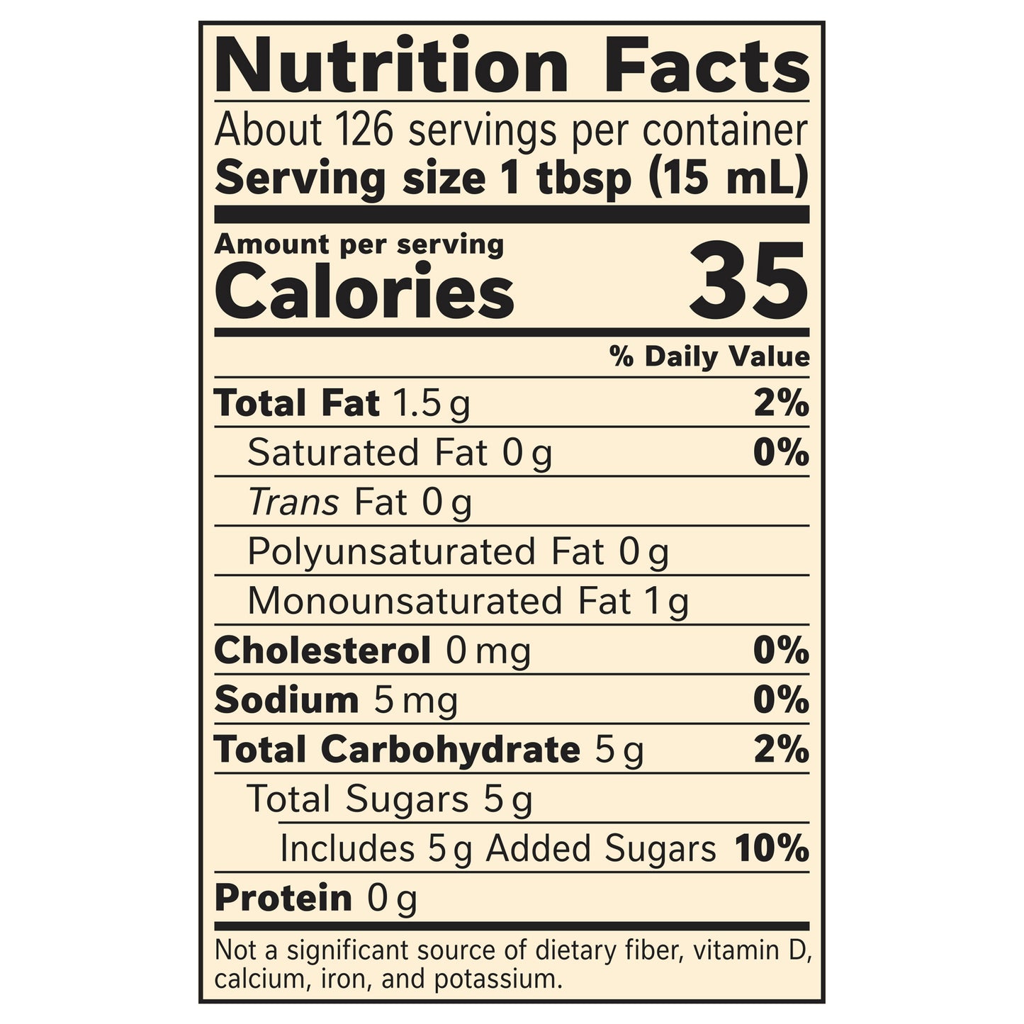 COFFEE-MATE Hazelnut Liquid Coffee Creamer 64 fl oz.