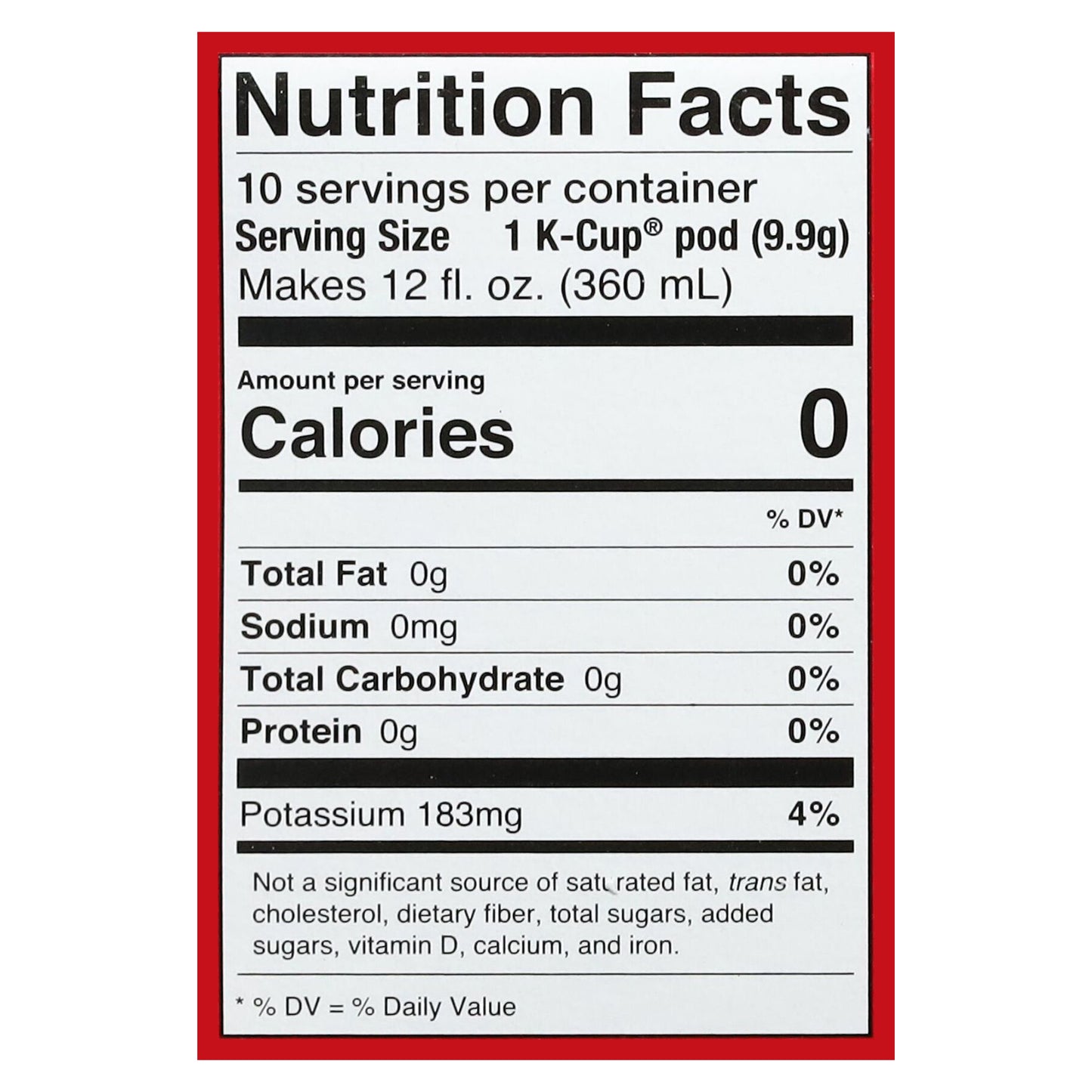 Eight O'Clock Coffee Ground Arabica Medium Roast The Original Coffee 10 K-Cup Pods