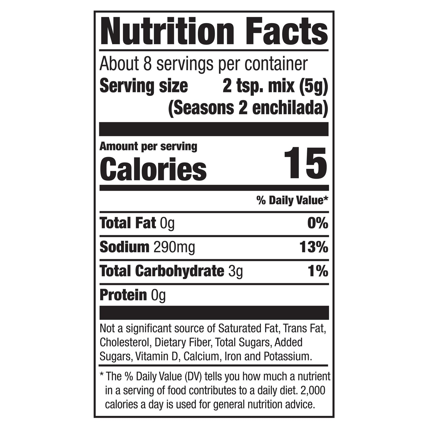 McCormick Enchilada Sauce Mix, 1.5 oz