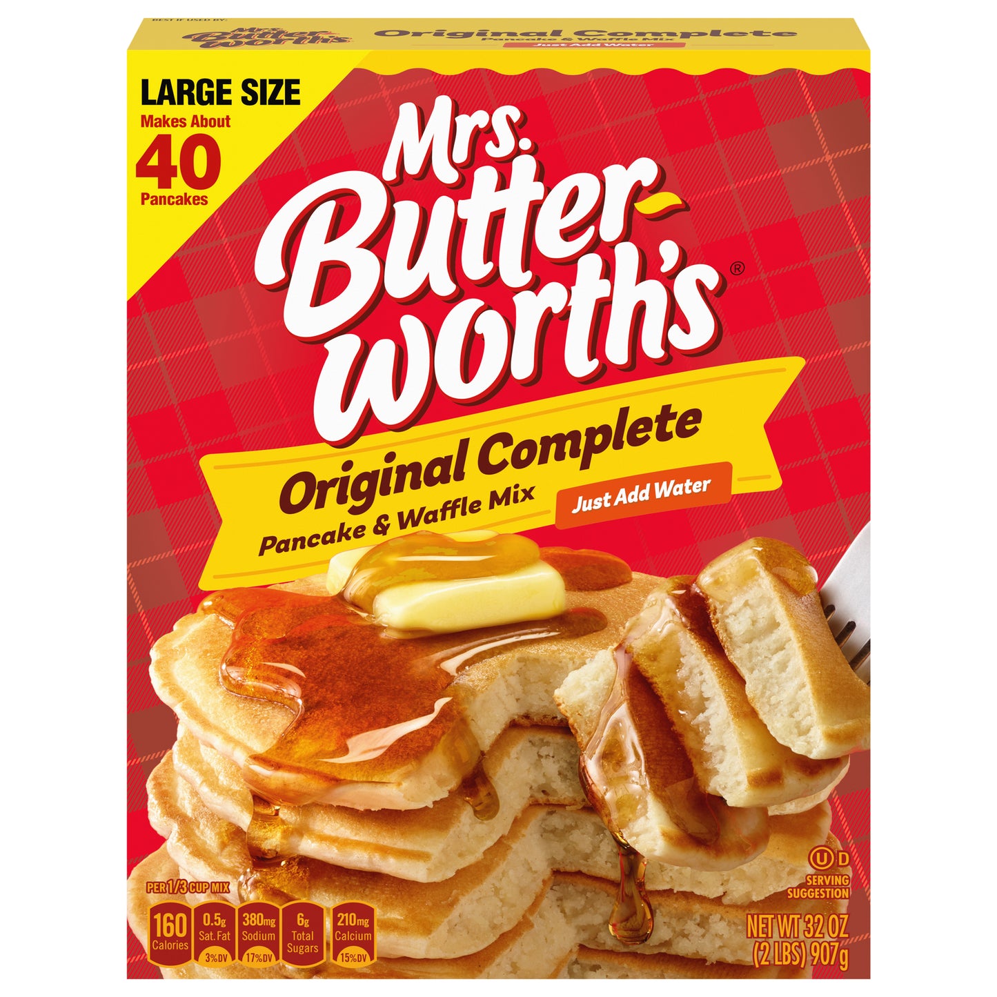 Mrs. Butterworth's Complete Pancake and Waffle Mix, 32 oz.