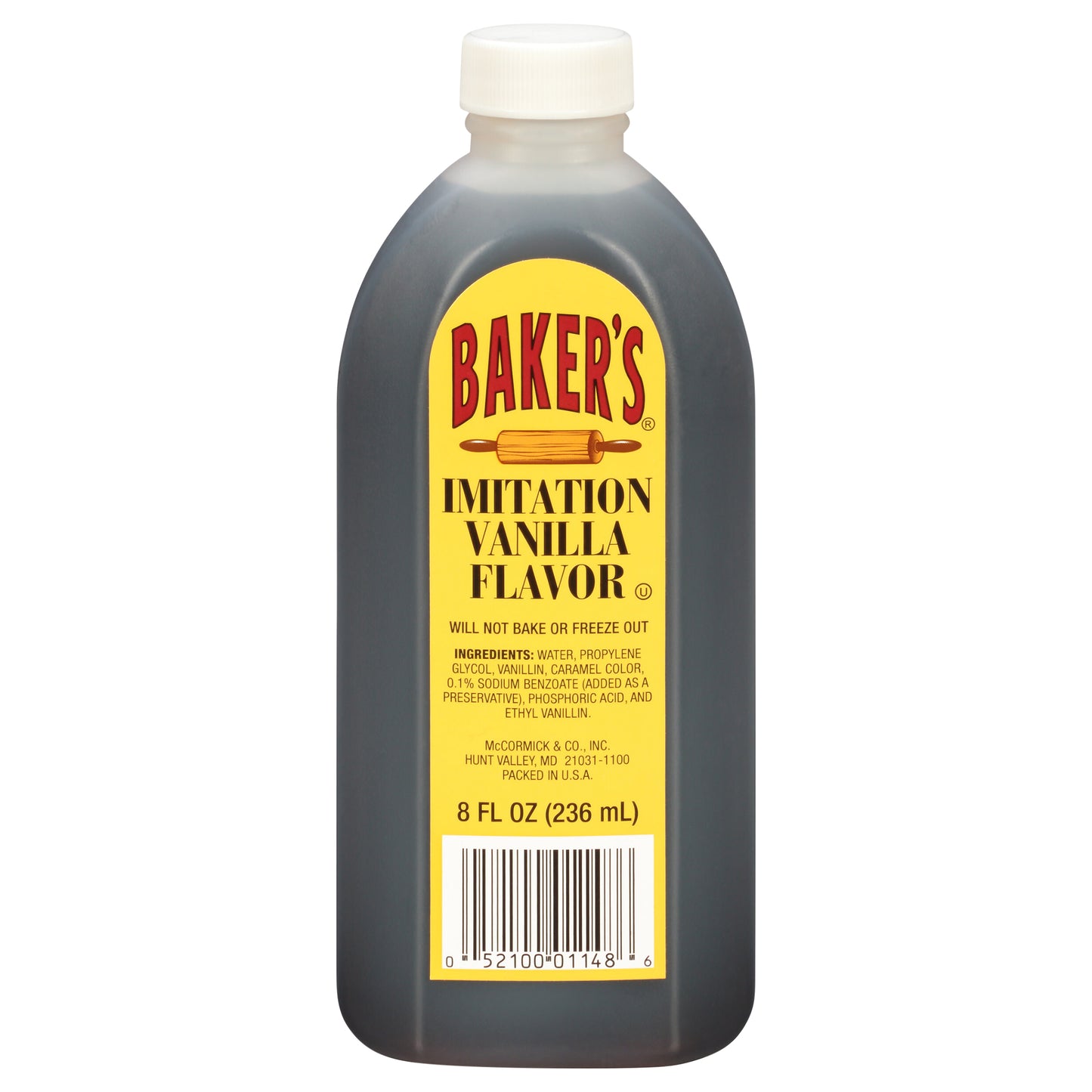 Baker's Imitation Vanilla Flavor, 8 fl oz