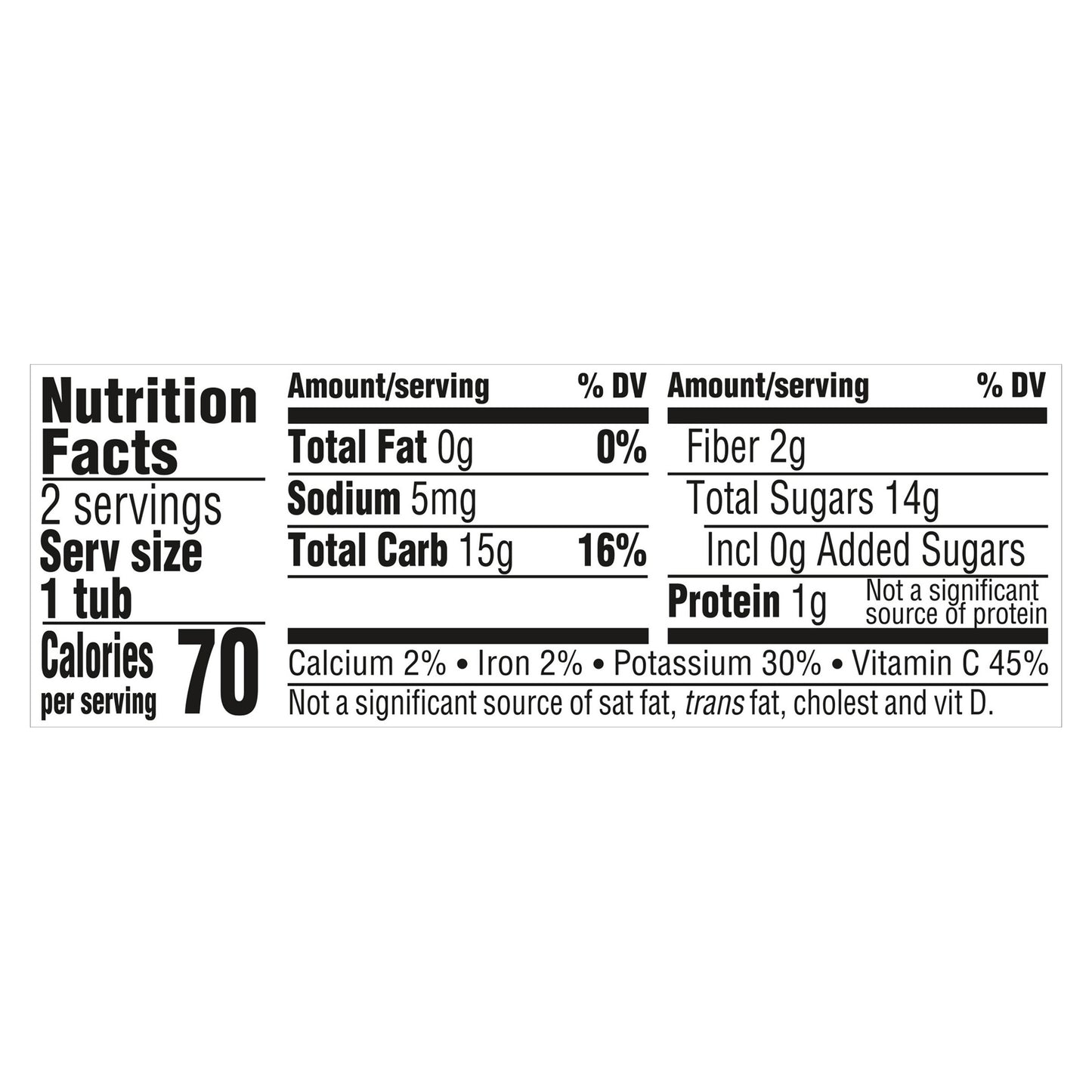 Gerber 2nd Foods Peach Baby Food, 4 oz. Tubs, 2 Count