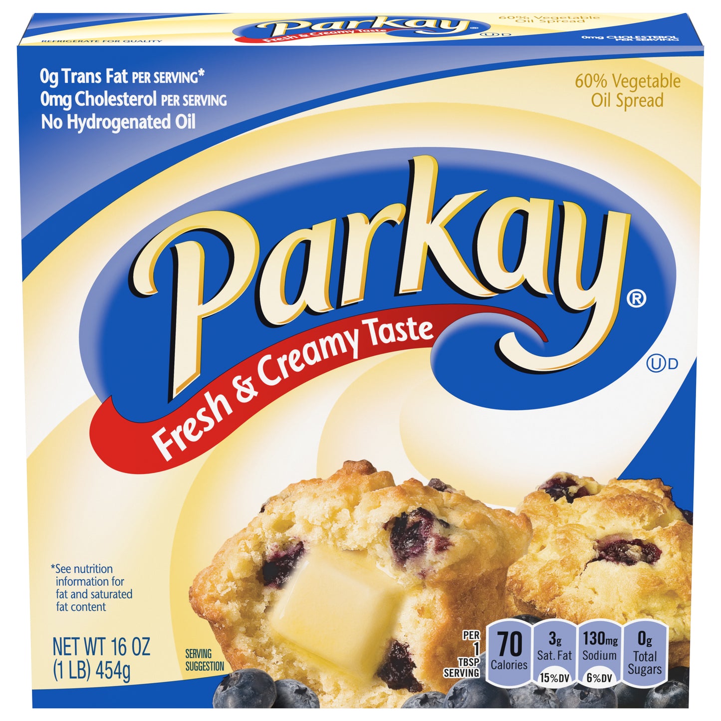 Parkay Original Vegetable Oil Spread Sticks, 16 OZ