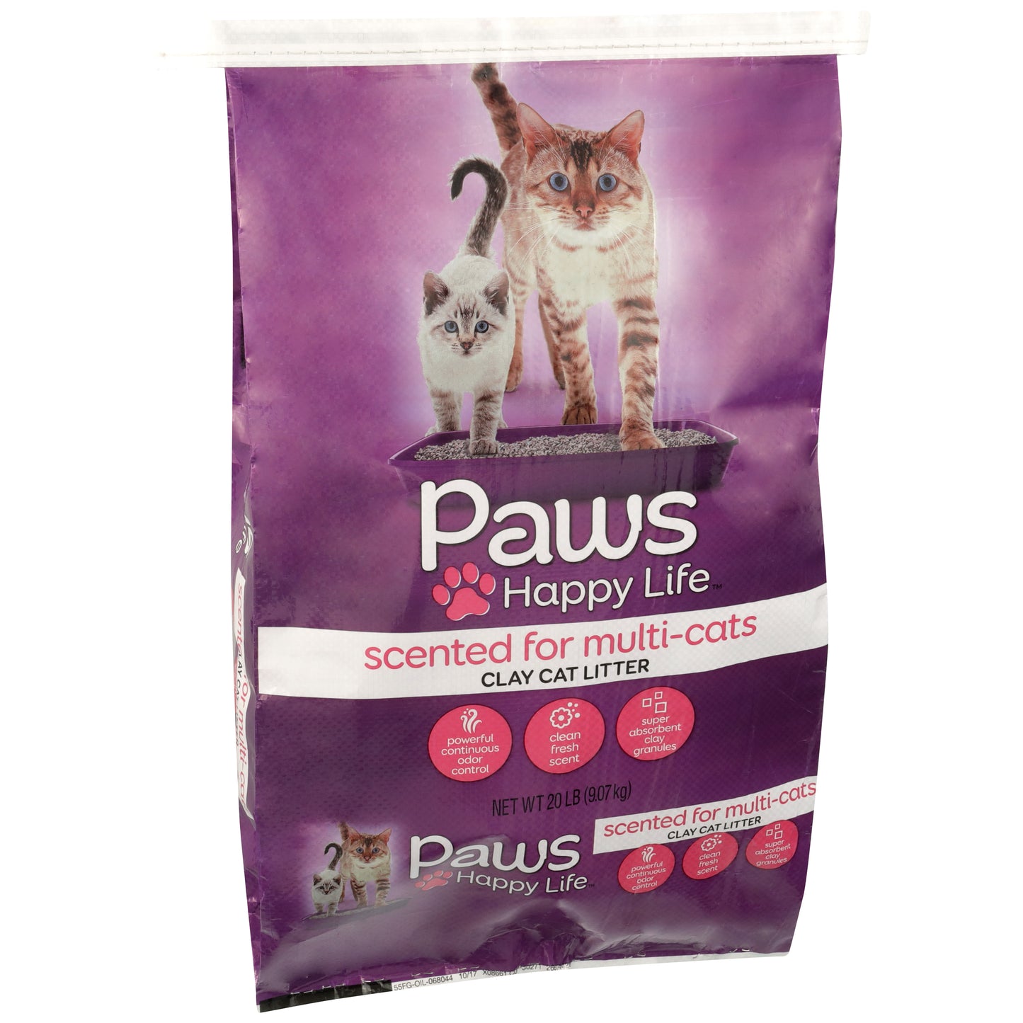 Clay Cat Litter, Scented For Multi-Cats