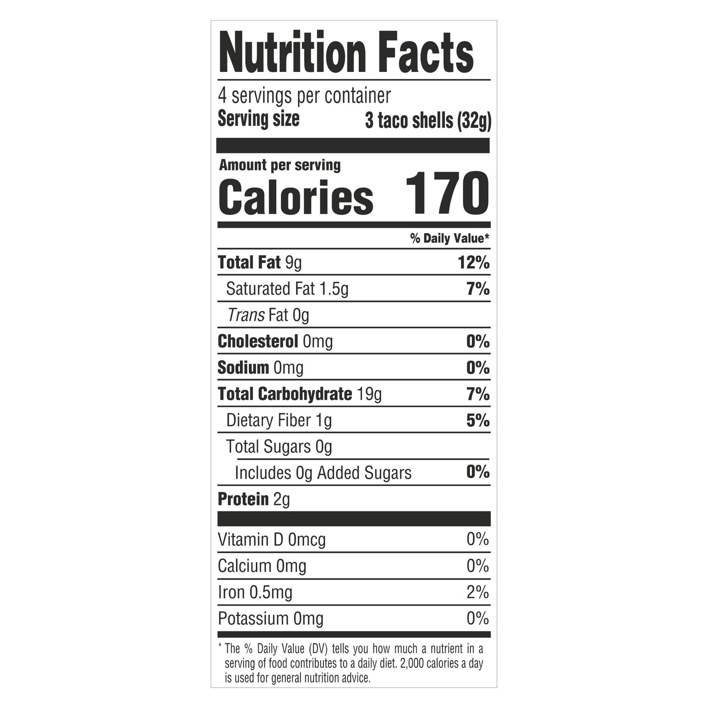 Taco Bell Crunchy Taco Shells, 12 ct, 4.5 oz Box