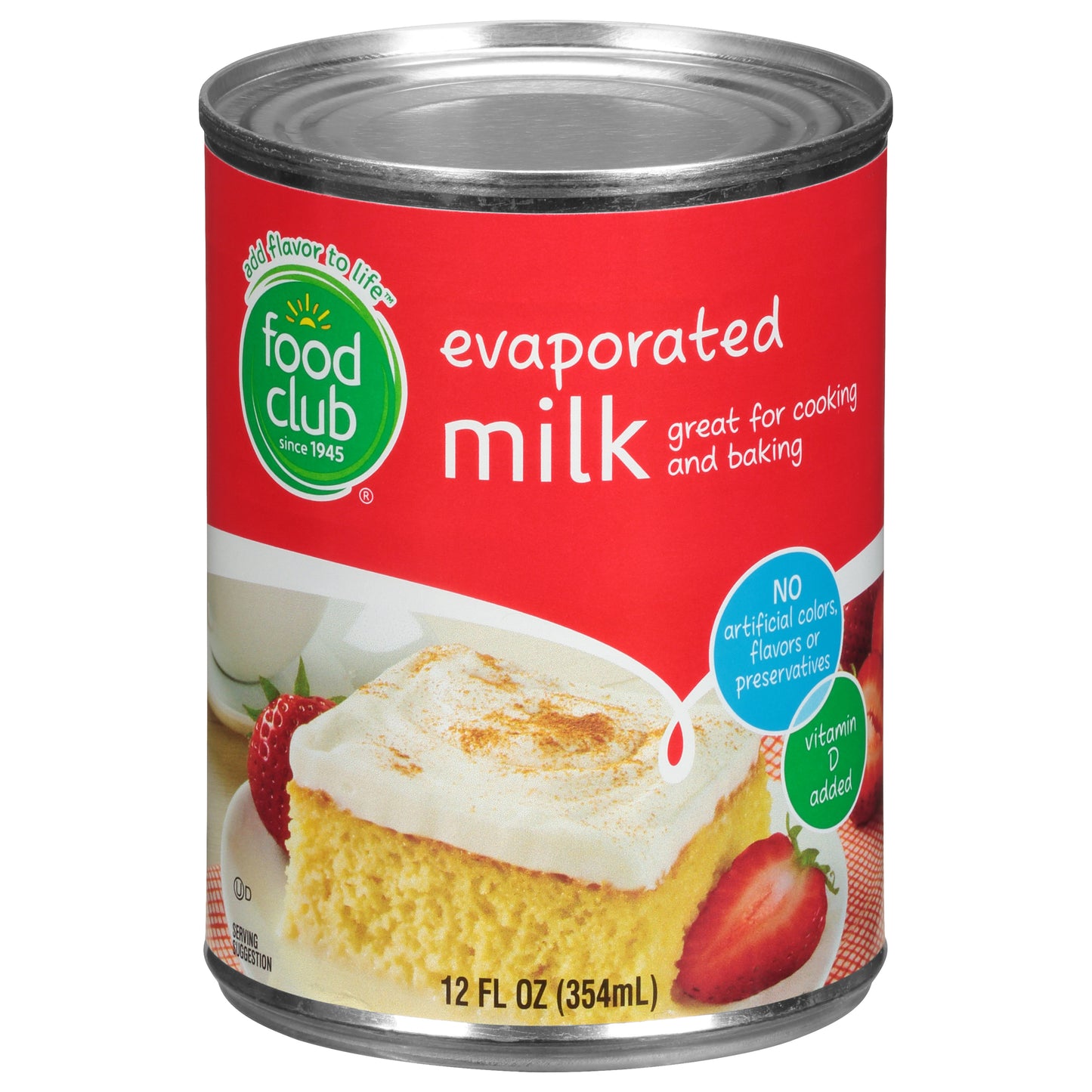 Food Club Evaporated Milk 12 fl oz