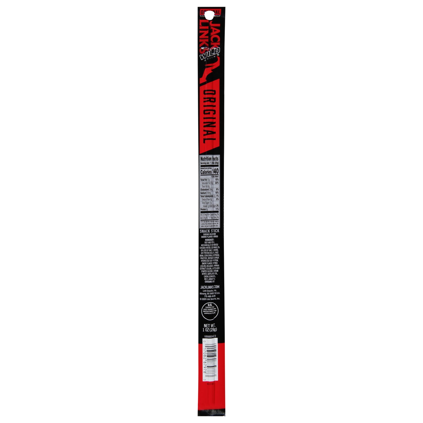 Jack Link's Wild Original Snack Stick 1 oz