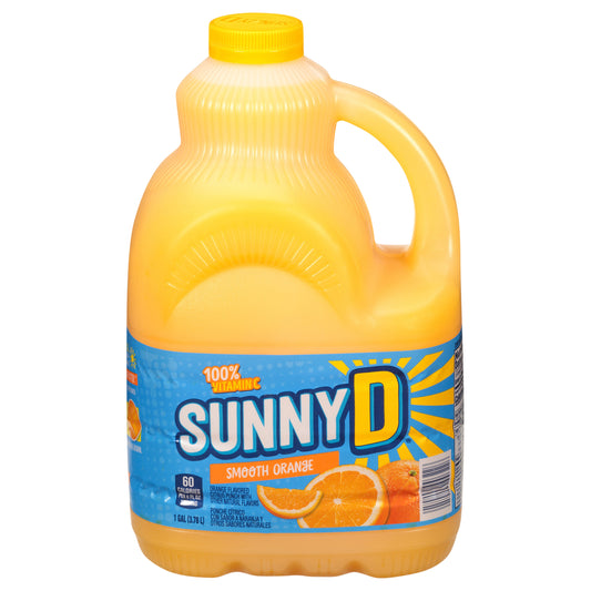 Sunnyd Smooth Orange Juice Drink, 1 Gallon Bottle
