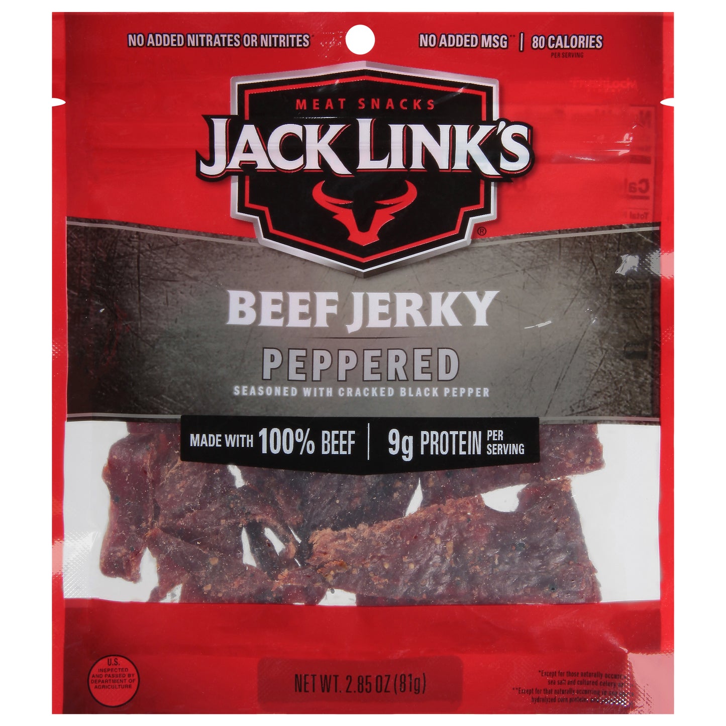Jack Link's Peppered Beef Jerky 2.85 oz
