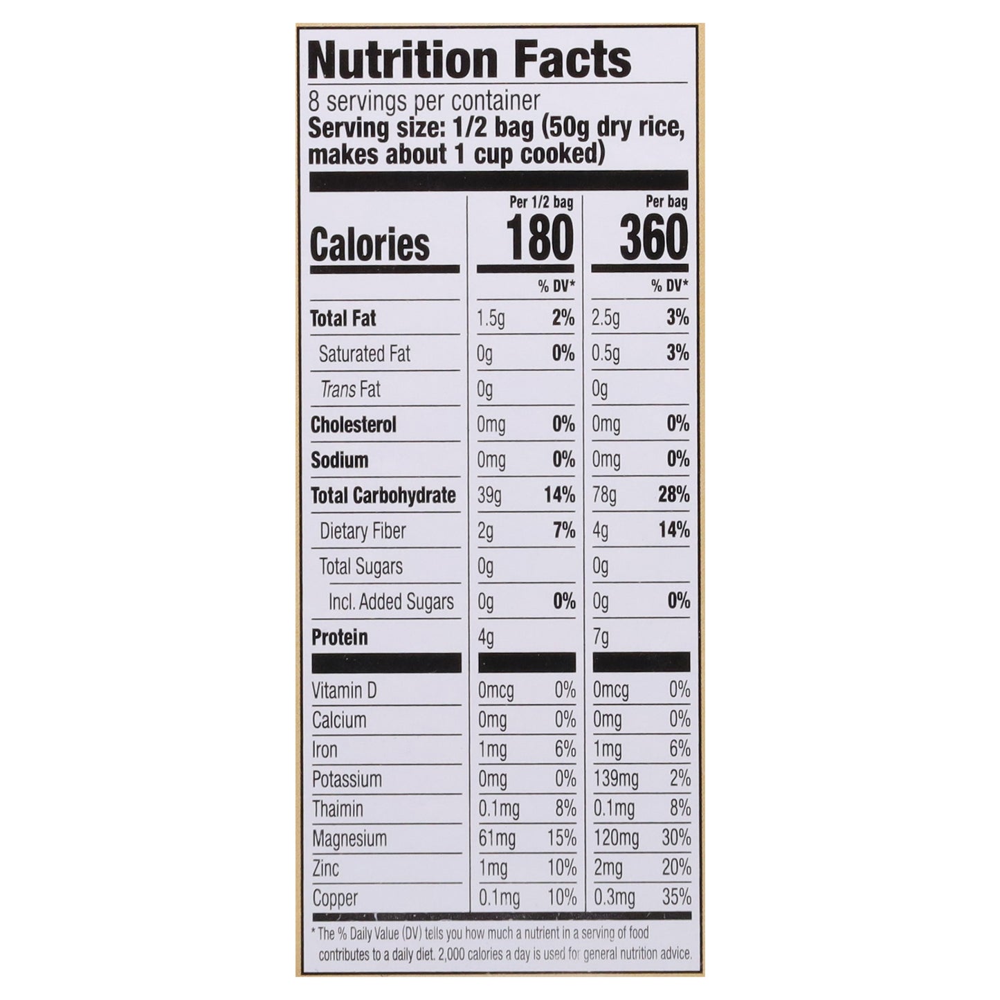 Success Boil-in-Bag Whole Grain Brown Rice 4 ea