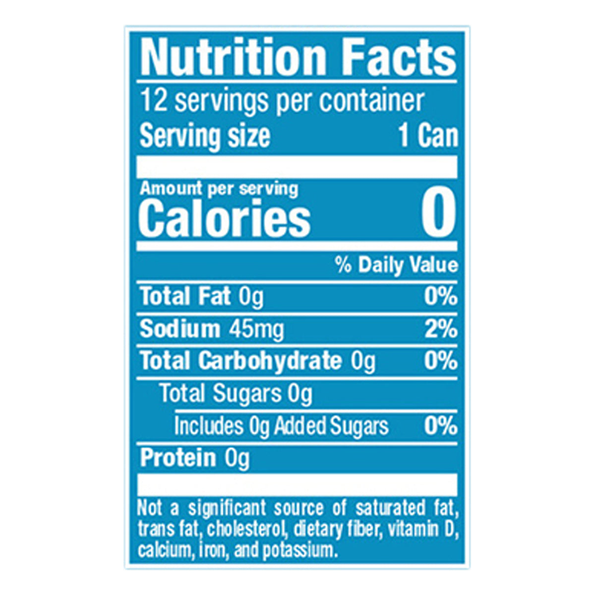 RC Cola Zero Sugar Soda, 12 fl oz cans, 12 pack