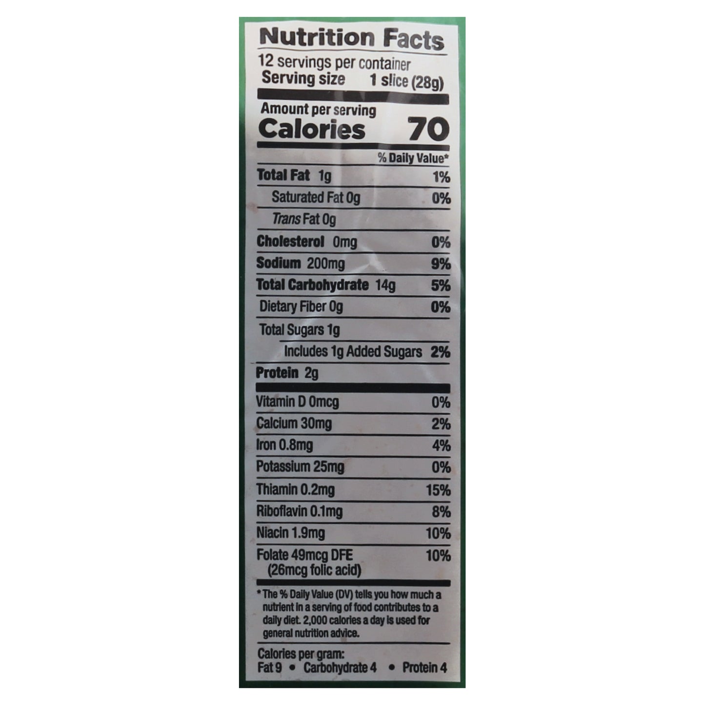 Lewis D'Agostino's 1/2 Loaf Italian Bread 12 oz