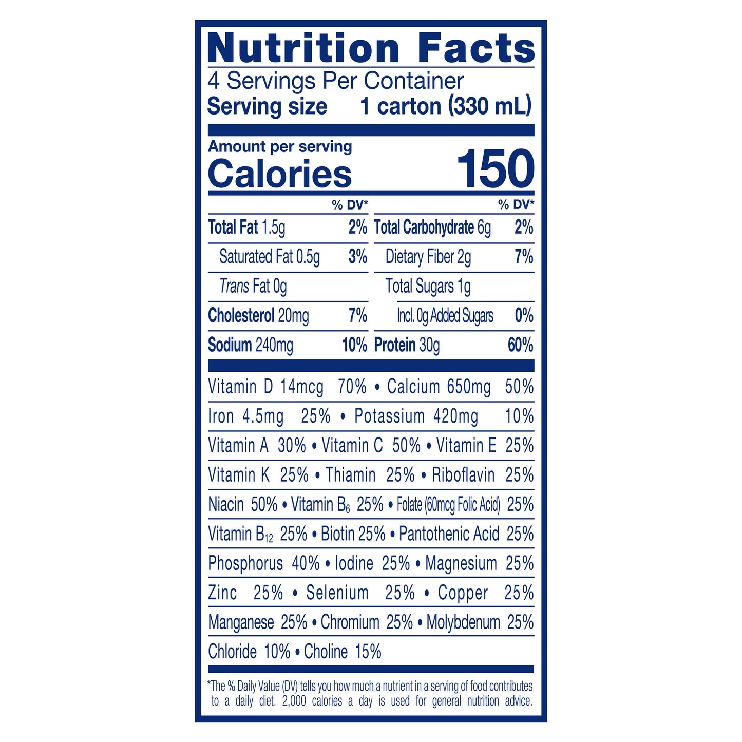 Ensure Max Protein Milk Chocolate Nutrition Shake 4 - 11 fl oz Cartons