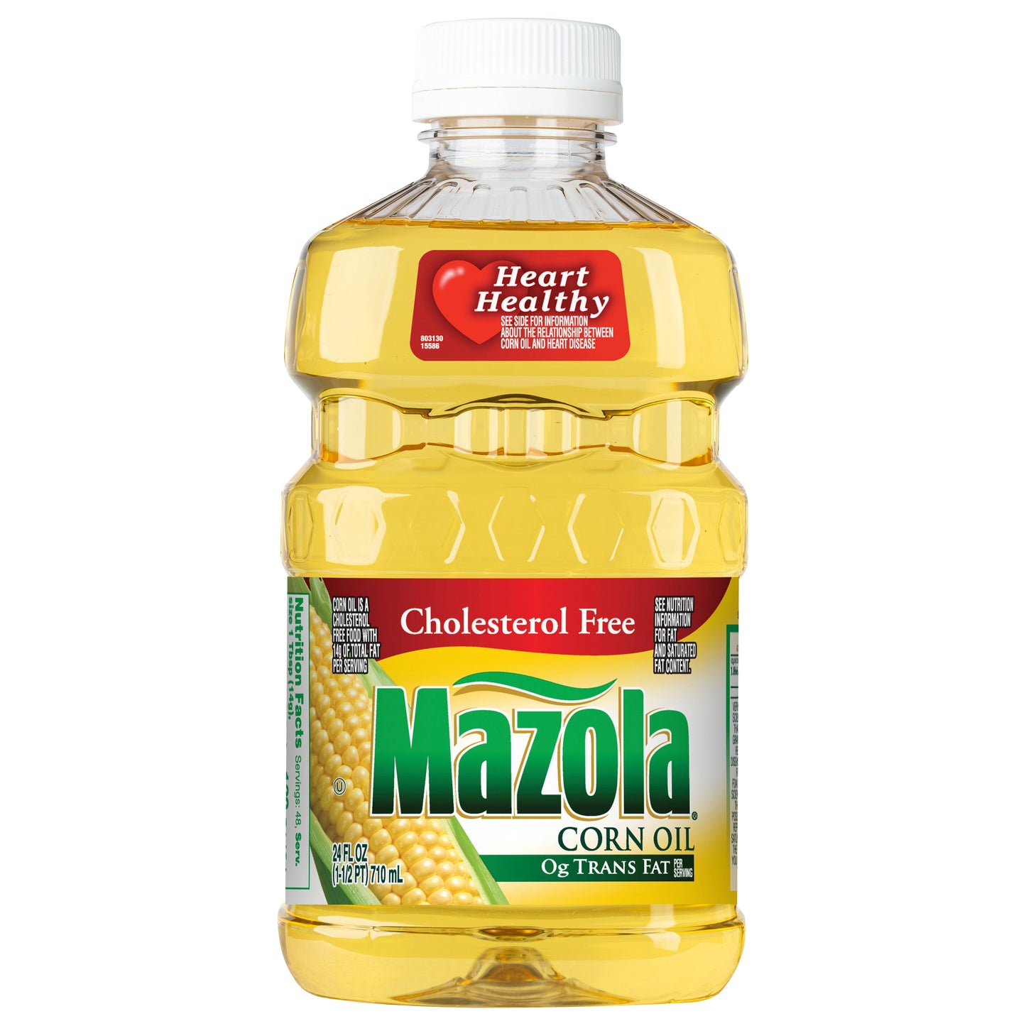 Mazola Corn Oil 24 fl. oz. Plastic Bottle