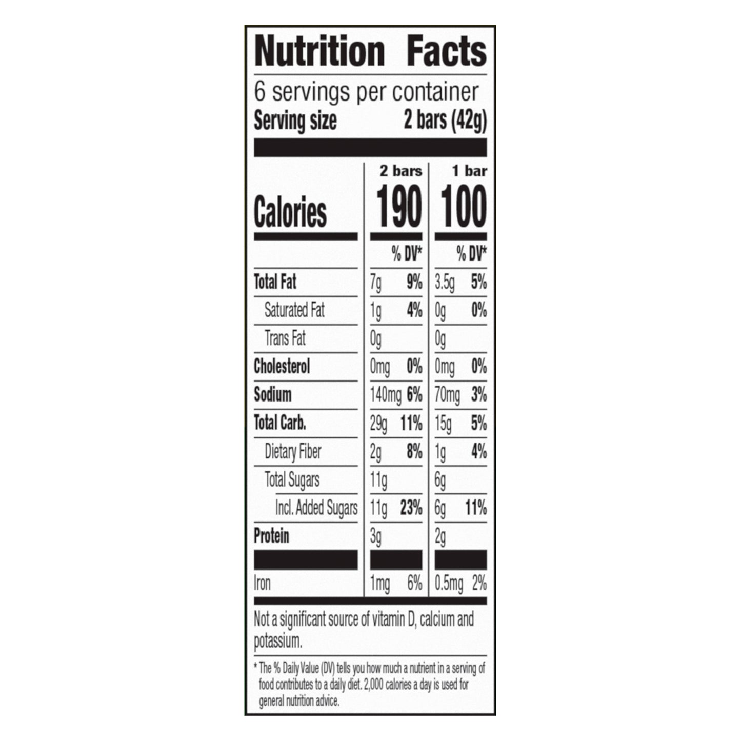 Nature Valley Crunchy Granola Bars, Oats 'N Honey, 8.94 oz, 6 ct, 12 bars