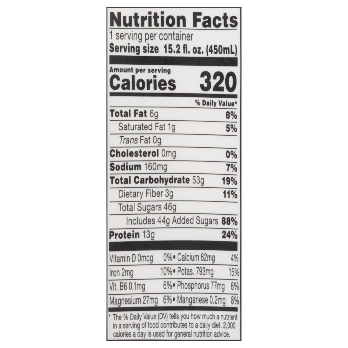Bolthouse Farms Vanilla Chai Soy & Tea Beverage 15.2 fl oz