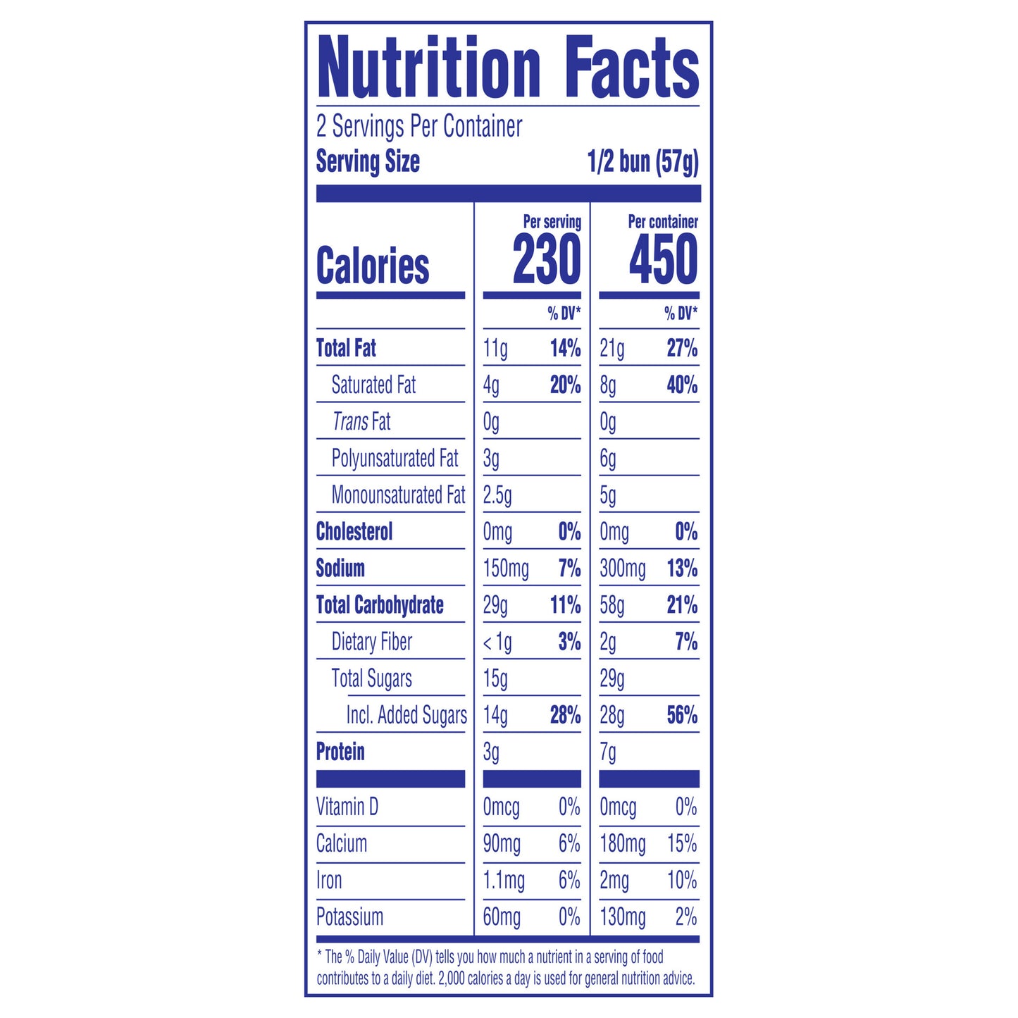 Entenmann's Glazed Honey Bun, Individual, 4 oz