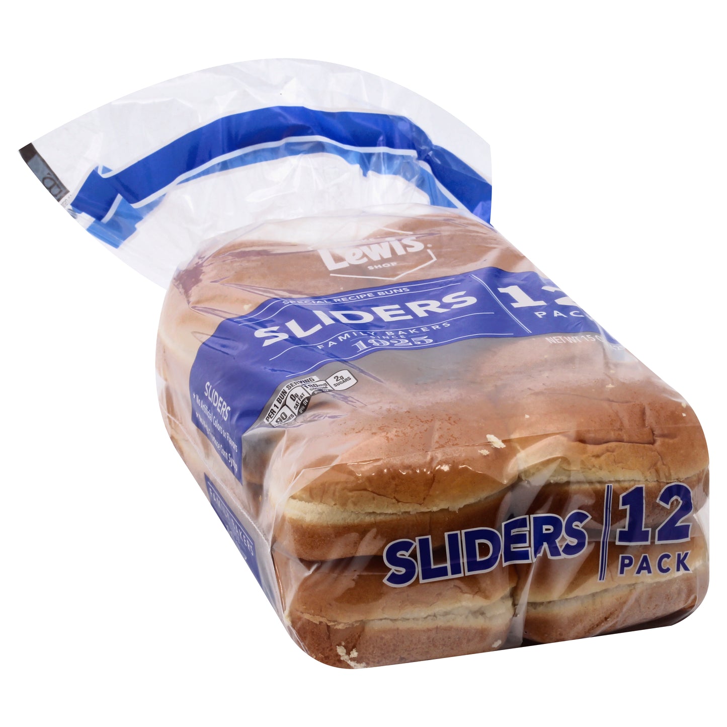 Lewis 12 Pack Sliders 12 ea