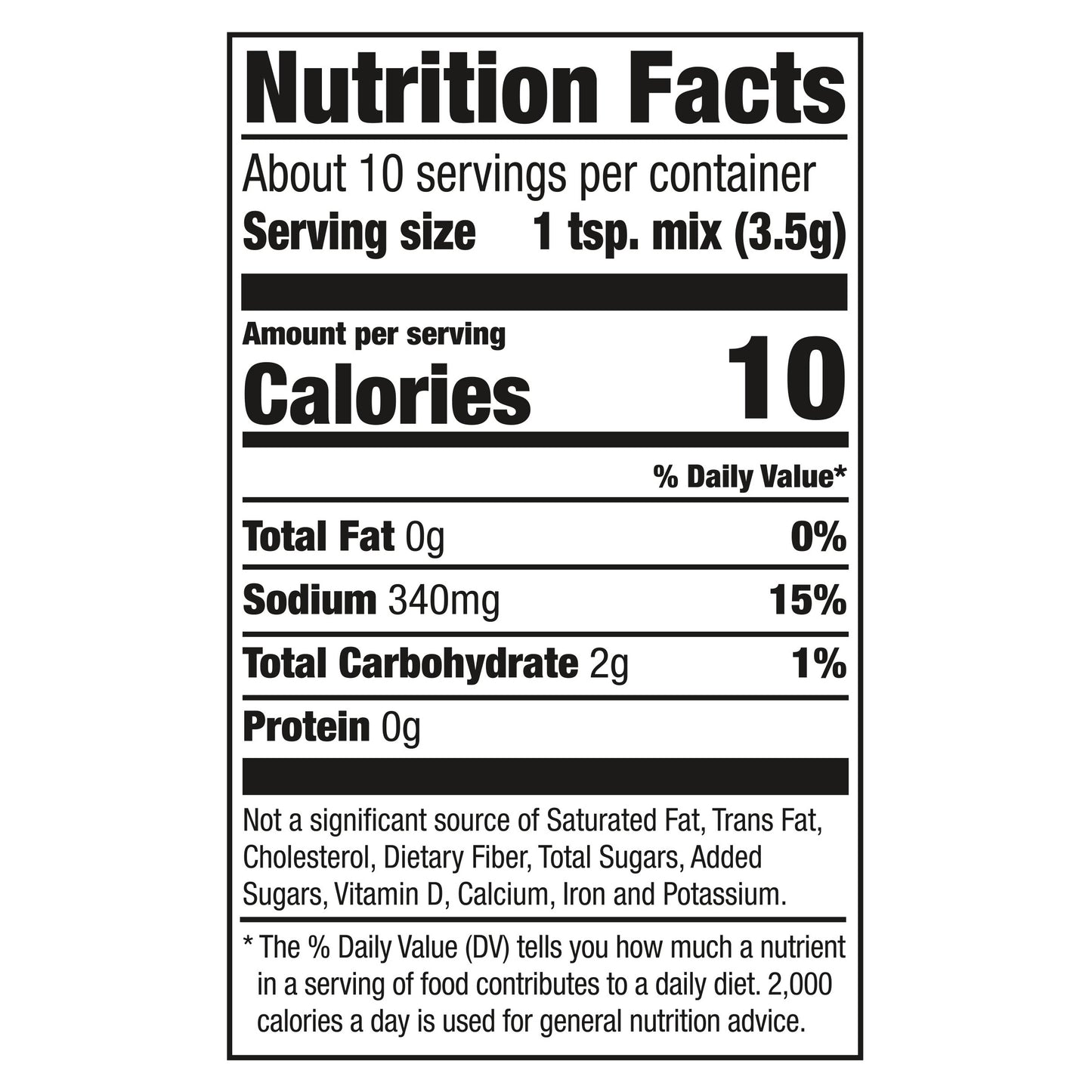 McCormick Slow Cooker Pot Roast Seasoning Mix - Savory, 1.3 oz