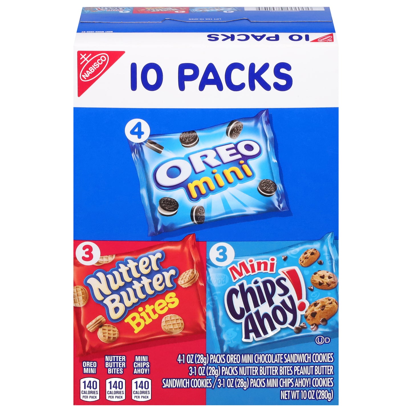 Nabisco Assorted Cookies 10 Packs