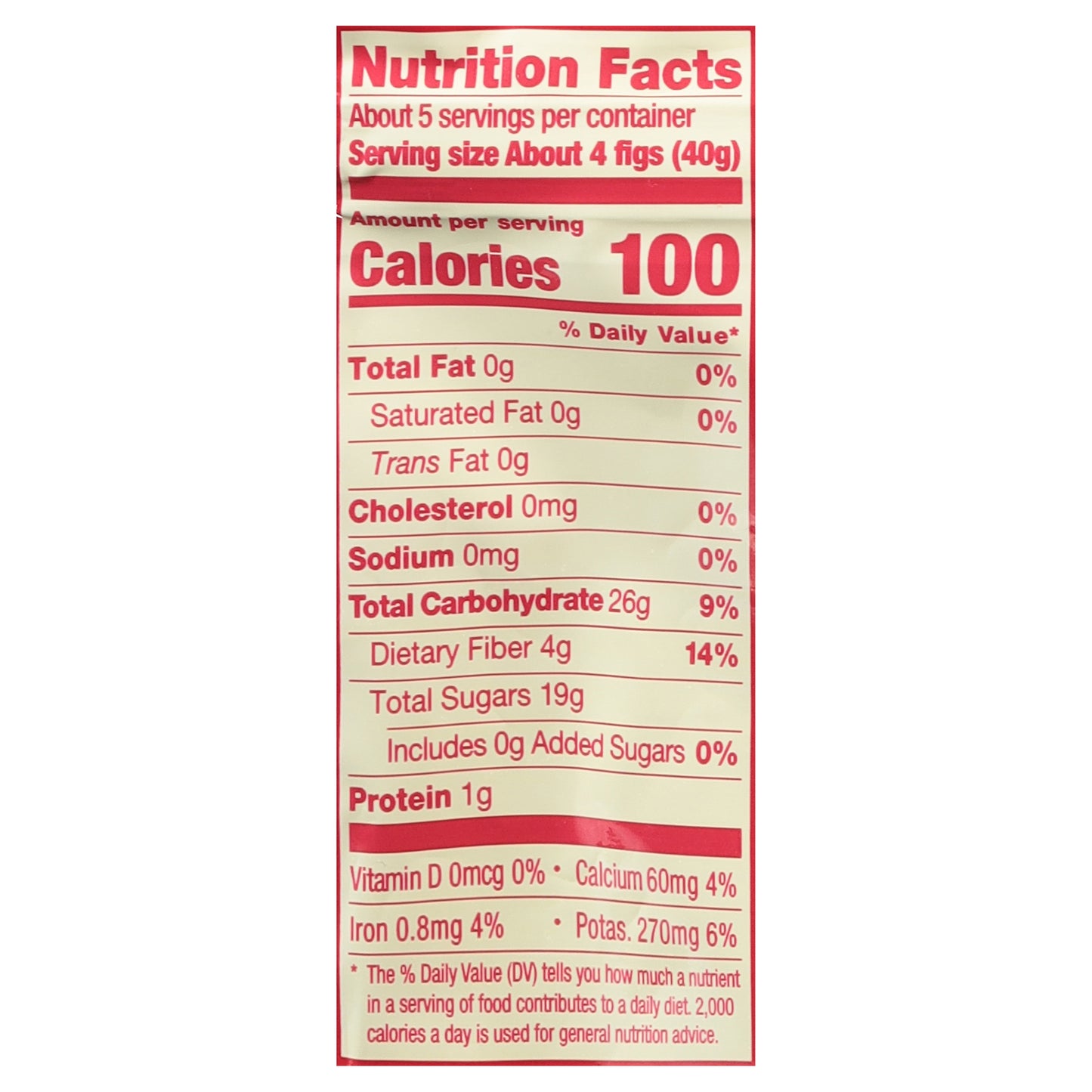 Sun-Maid California Dried Mission Figs Resealable Stand-up 7 oz. Bag